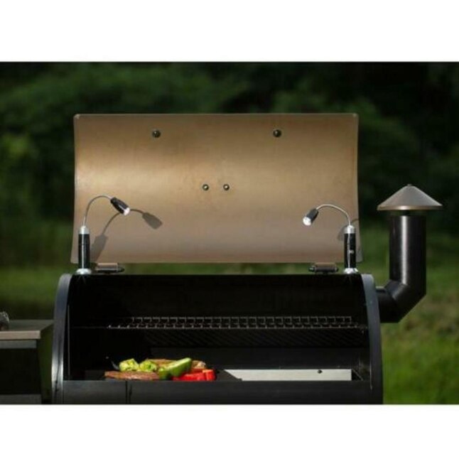 Handle Mount BBQ outdoor camping Barbecue Grill Lights with 10 Super Bright LED 