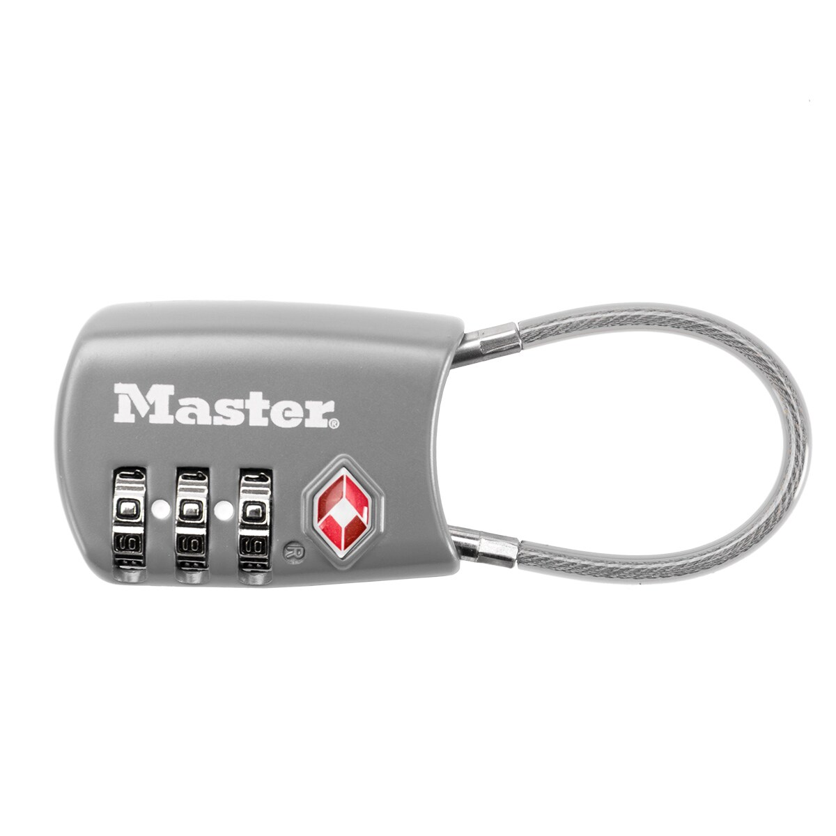 Master Lock 4688D Set Your Own Combination TSA Accepted Luggage Lock 1 Pack Blue