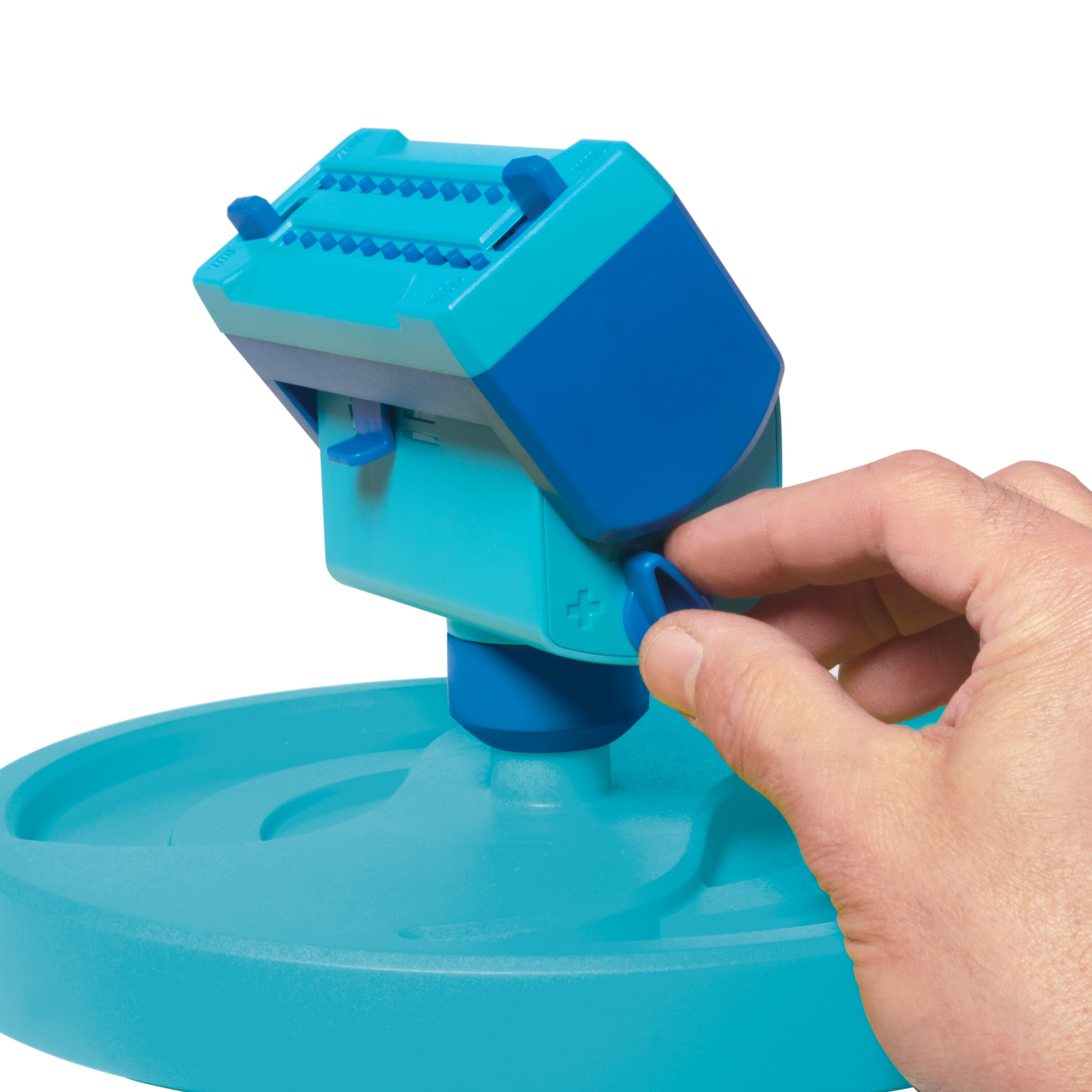Aqua Joe 20ft-Nozzle Max Coverage Adjustable Gear Driven Oscillating Sprinkler 