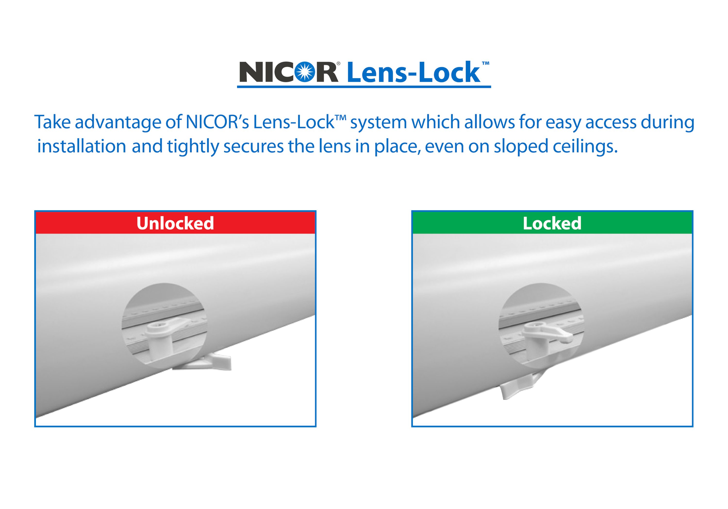 Nicor Lighting 3574-Lumen Daylight LED Wraparound Light