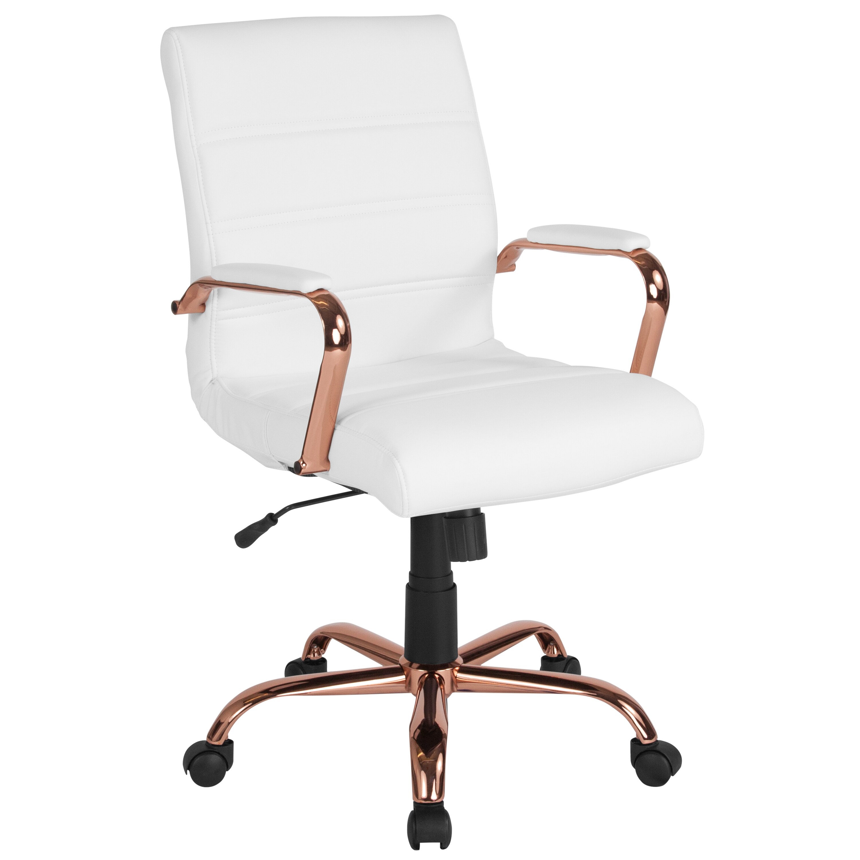 white comfy office chair