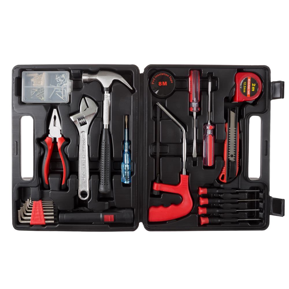 Crest 7 or 11 Pcs Tool Kit Screwdriver Hammer Wrench Tool DIY Set Case 