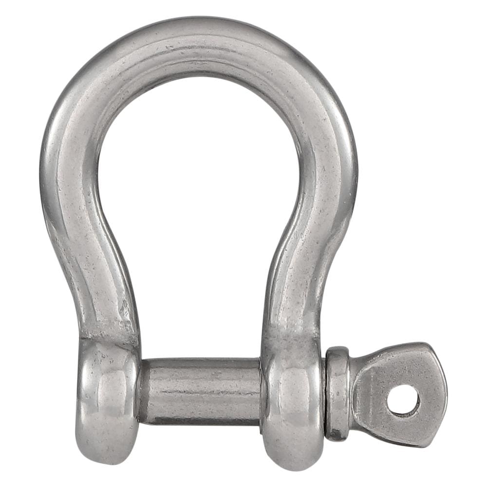 Stainless Steel Long D Shackle Screw Pin 1/4" 5/16" 3/8" PACK 5 