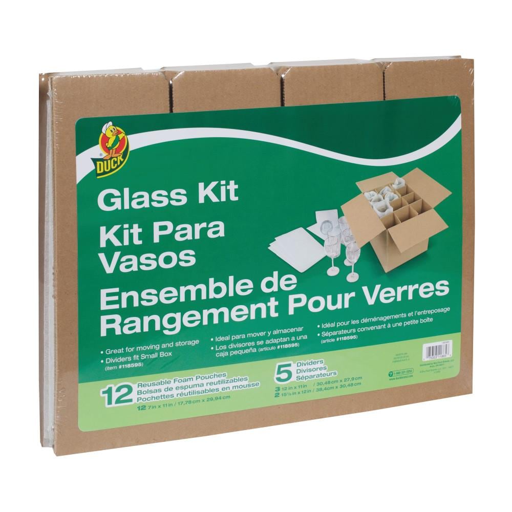 Duck 12-Pack Multiple Sizes Glass Packing Kit at Lowes.com