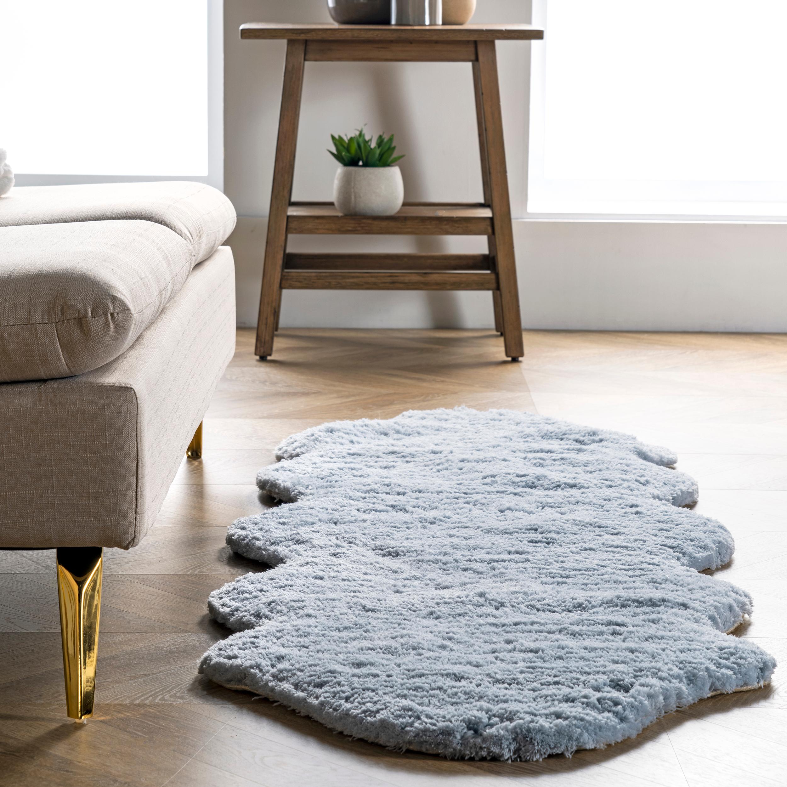 THICK Runner Rugs ROMANCE grey modern NON-slip Stairs Width 67-100cm extra long 