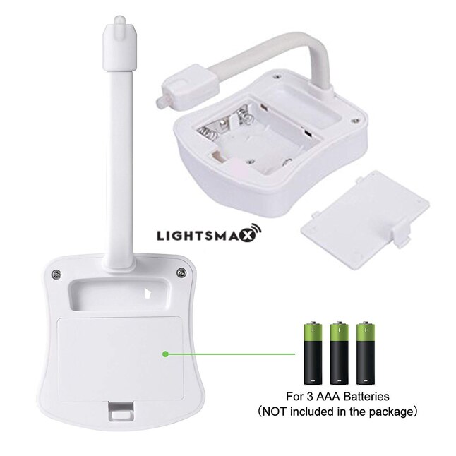 Toilet Night Light LED Motion Activated Sensor Lamp Bathroom Seat Bowl 
