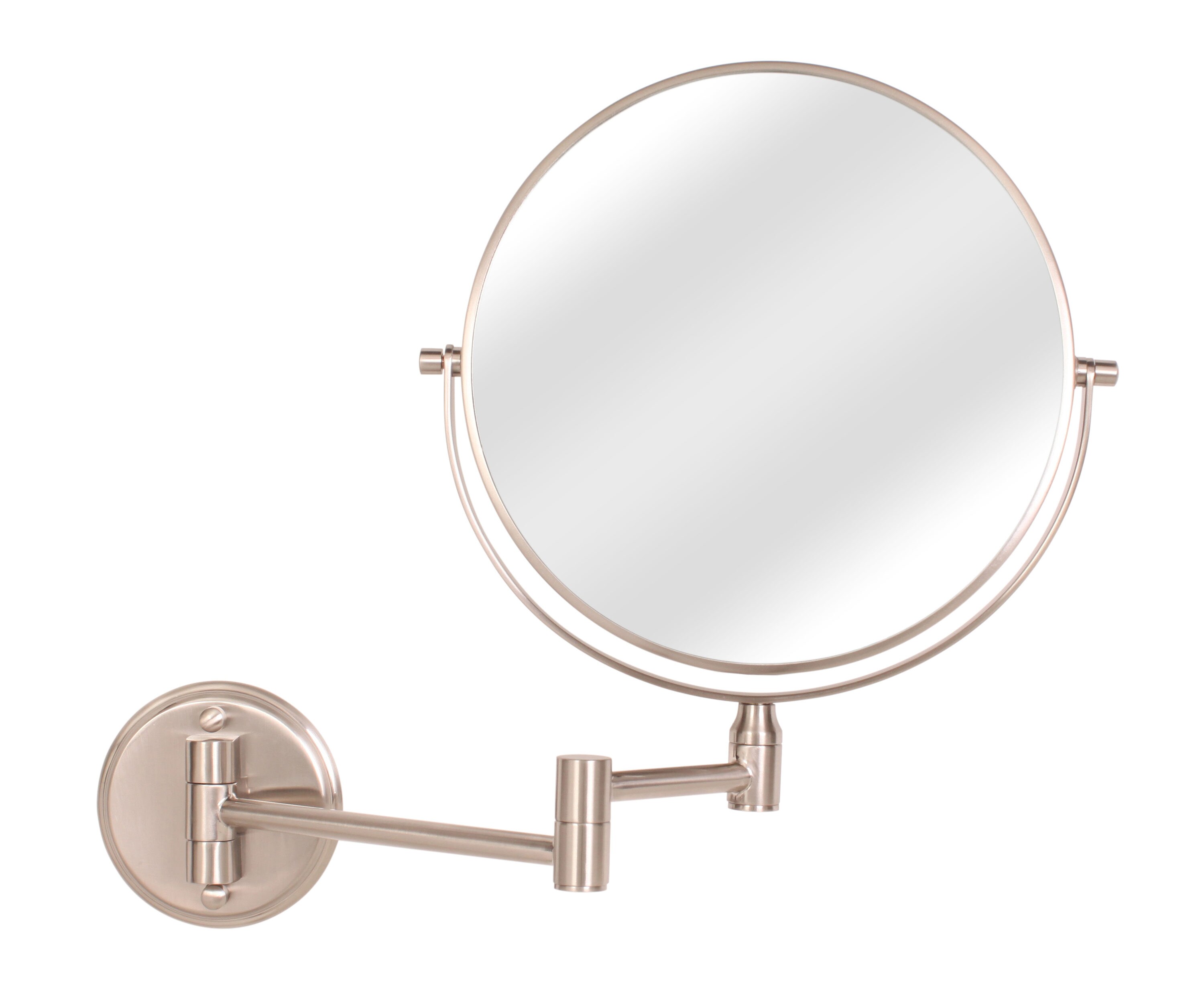 Wall-Mounted Mirror Circle Mirror Round Mirror Bathroom Double Sided Mirror 