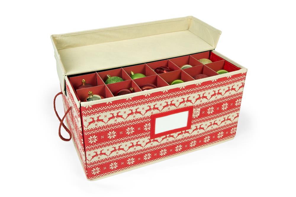 santa's bolsas tray ornament storage