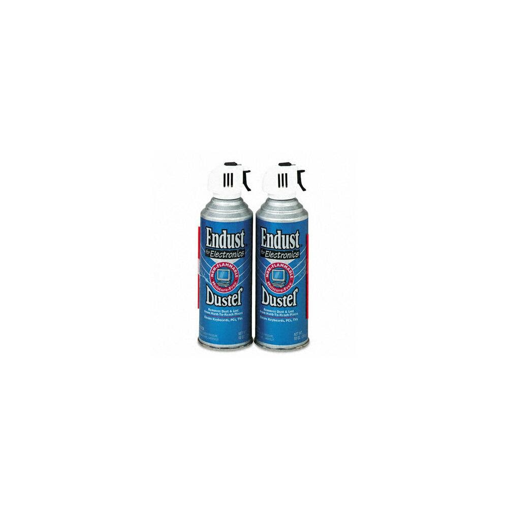 Endust 248050 2 10oz Cans/Pack-END248050 Compressed Gas Duster