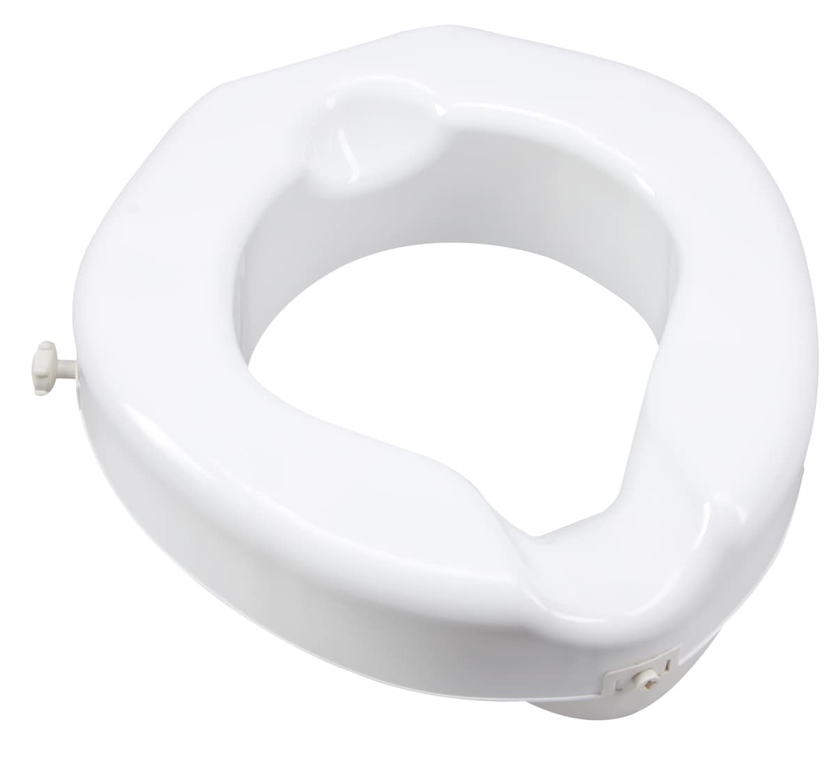 NEW HEALTHSMART 522-1508-1900HS  5" TOILET SEAT RISER-WHITE   MADE IN THE USA! 