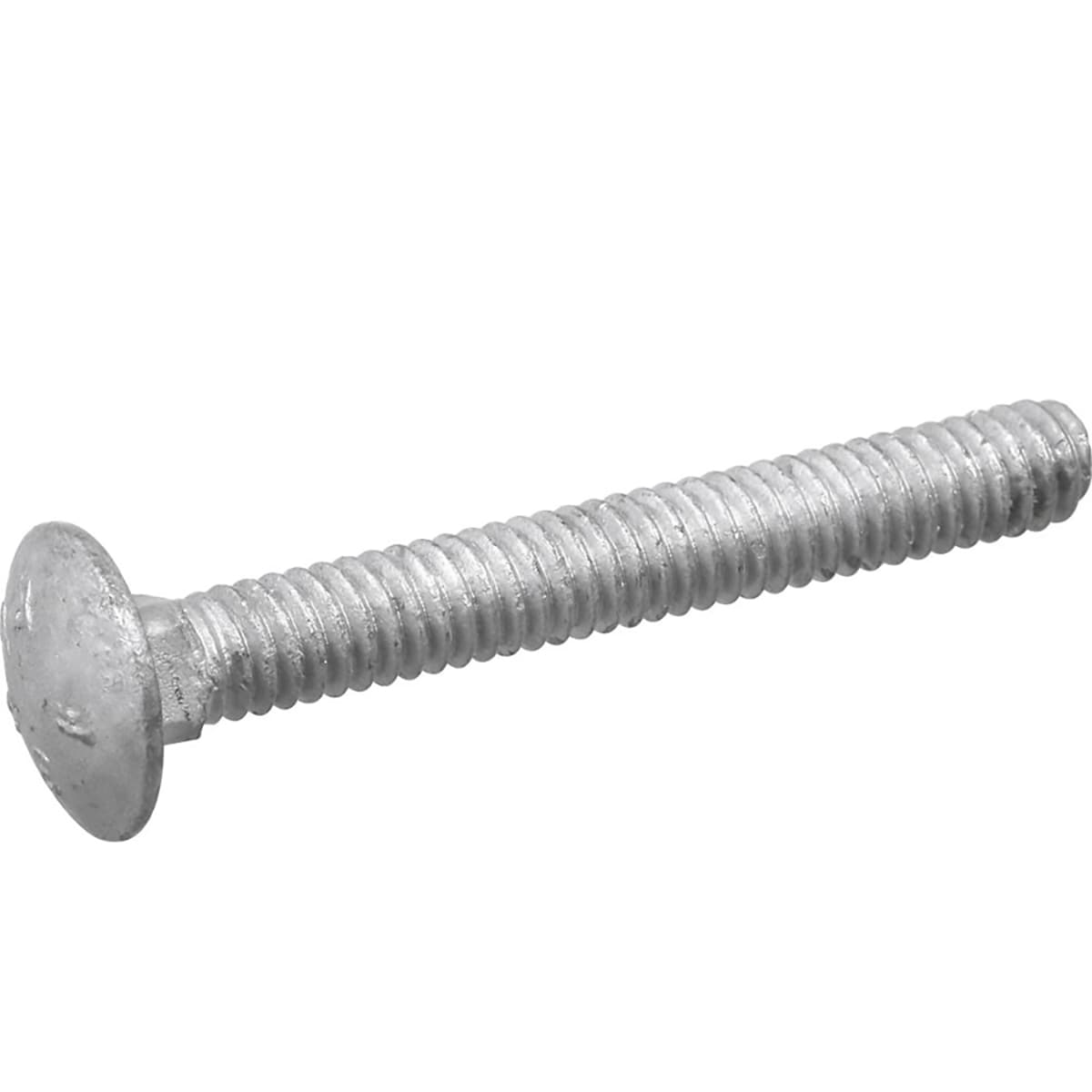 Galvanized Carriage Bolt With Nut, 3/8 x 2 midwest air technologies 328503b 10 Pack 