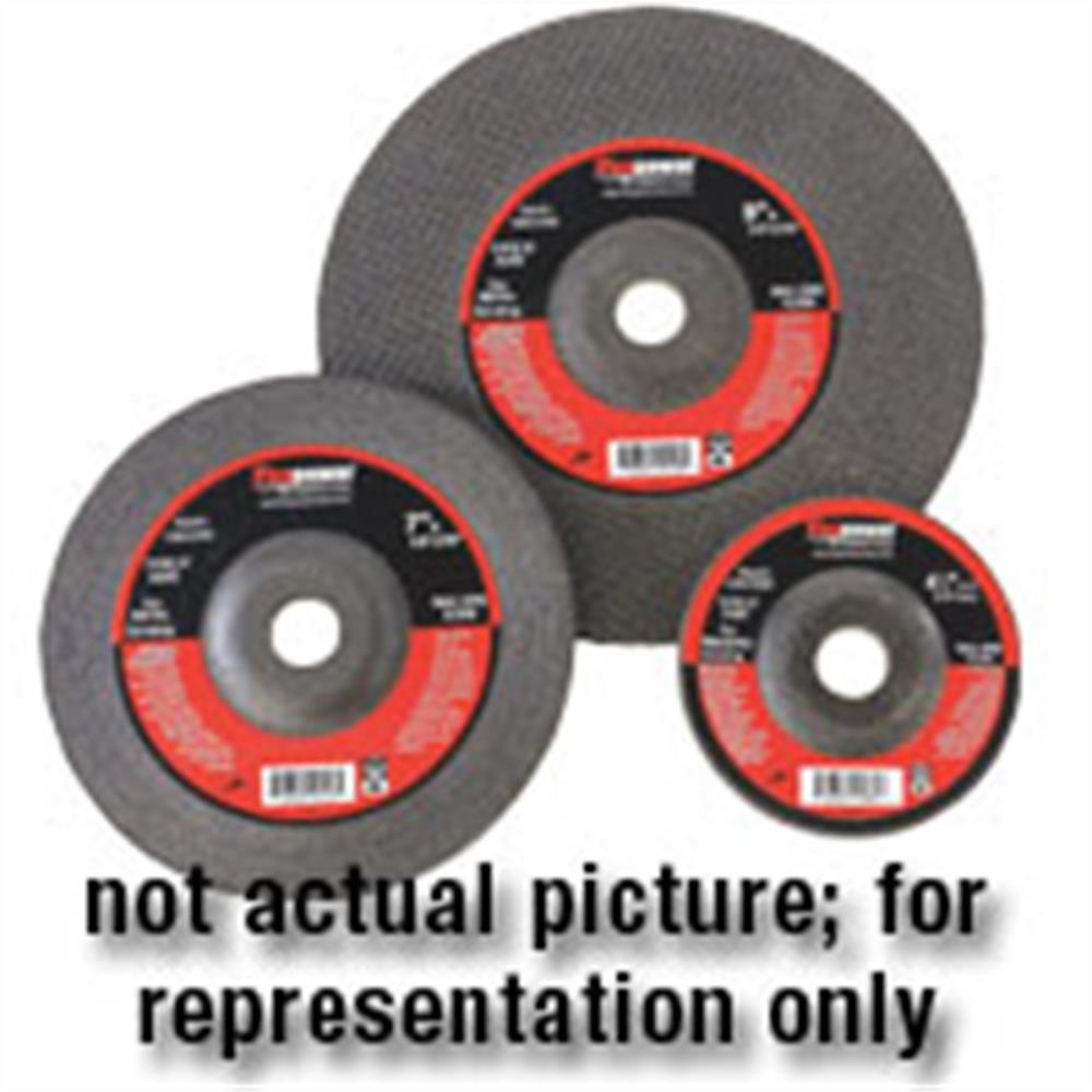Shark 12754    7-Inch by 0.25-Inch by 5/8-11 Hubbed Depressed Center Wheel with Type 27 10-Pack