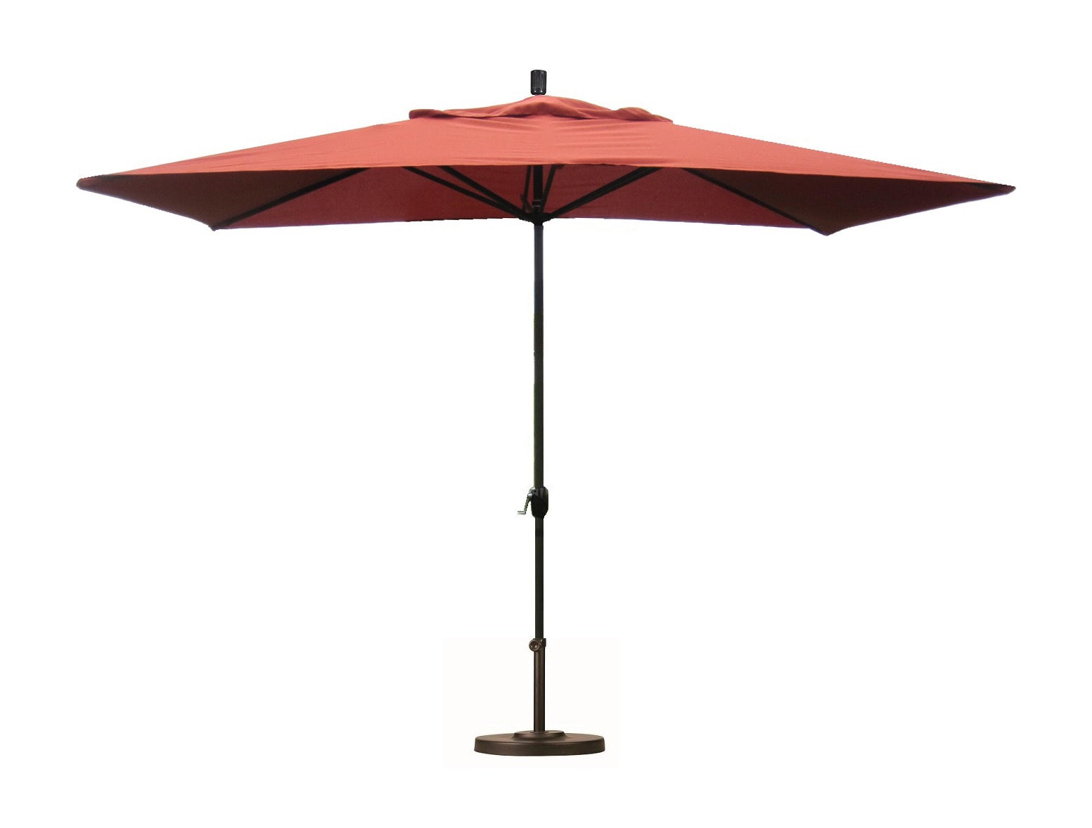 inoxydable terracotta inclinable Aluminium parasol Asti 300cm 