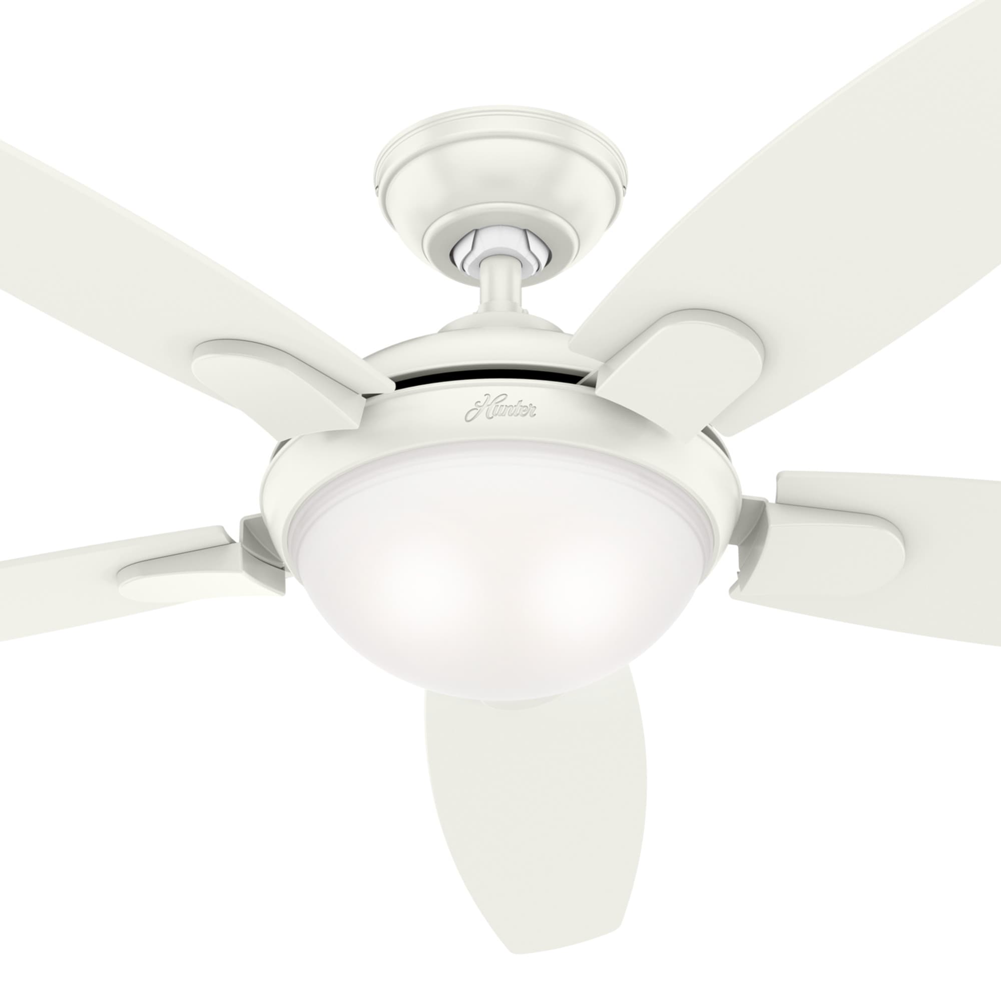 54" Contempo II Hunter Ceiling Fan #59477 Fresh White Finish New PARTS ONLY 