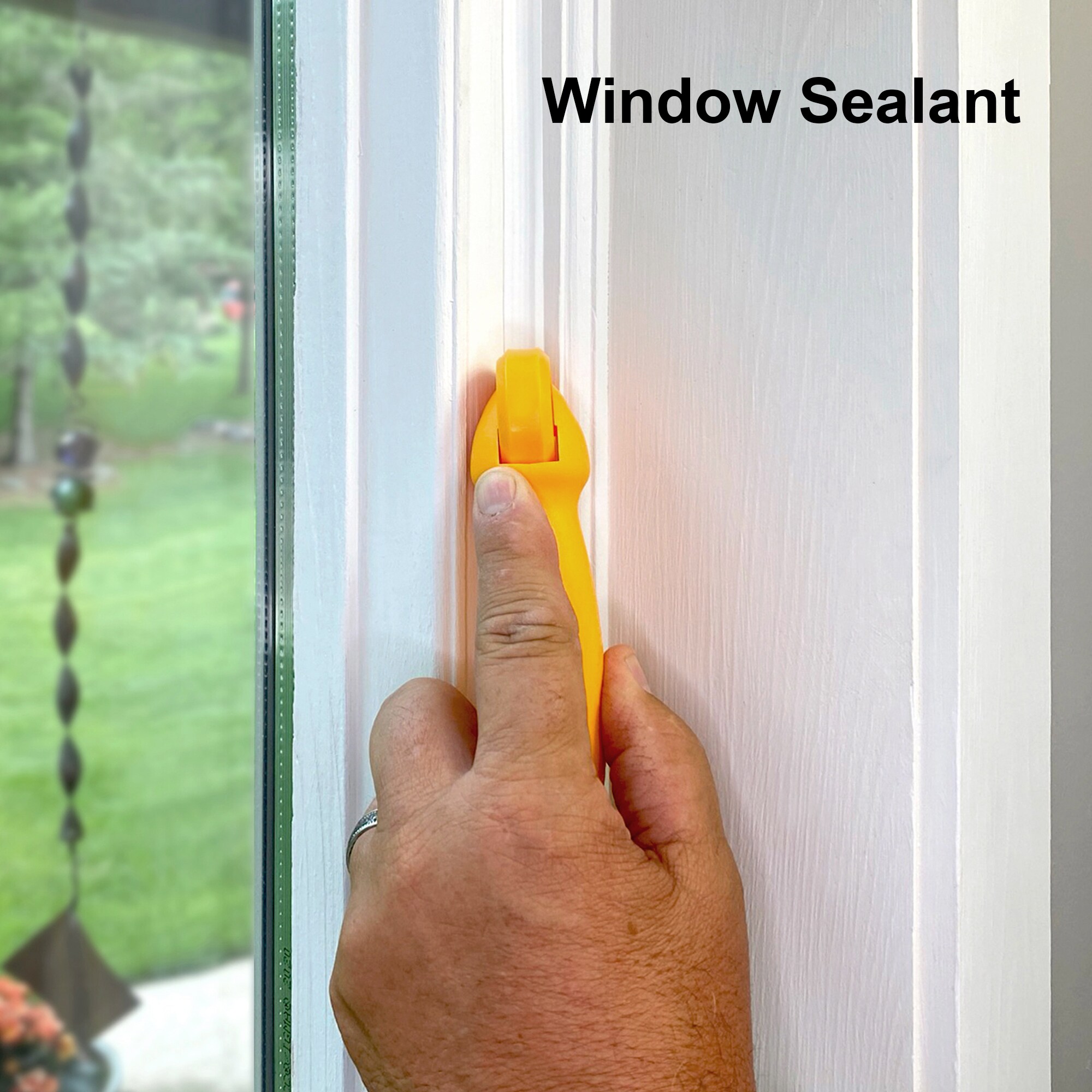 Instatrim 3/4 Inch Covers 3/8" Gap Flexible Self-Adhesive Caulk and Trim Stri... 