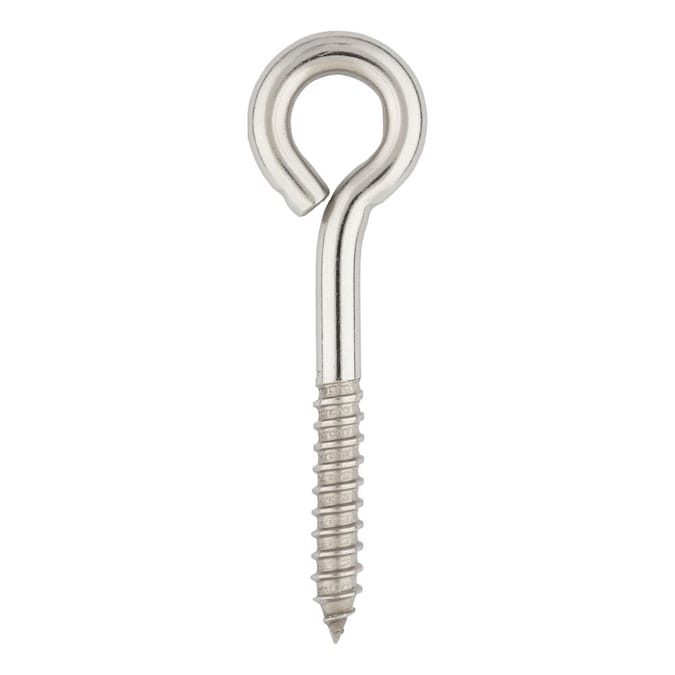 National Hardware 5/16-in x 4-in Stainless Steel Stainless Steel Eye Stainless Steel Lag Bolts Lowes