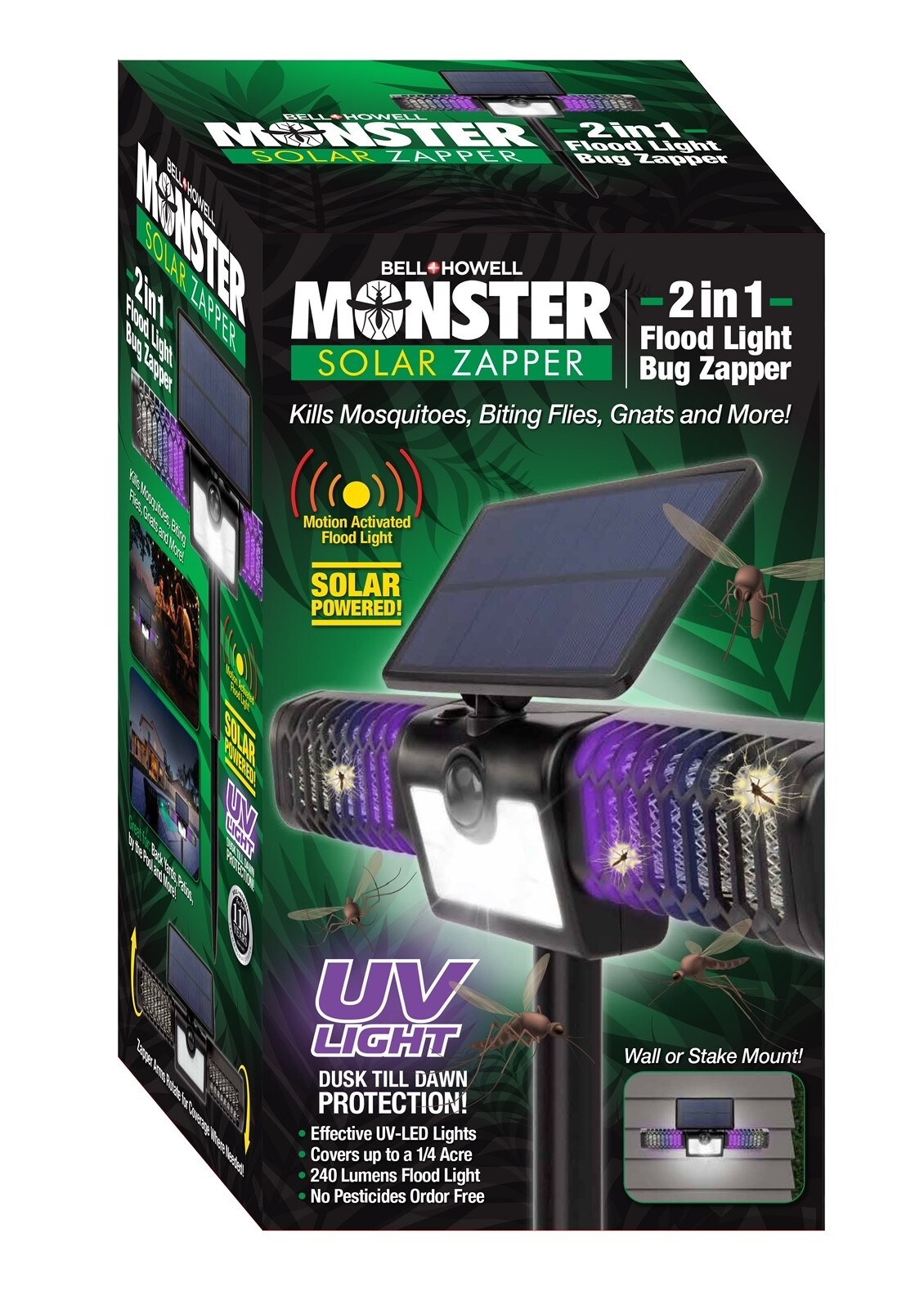 bug zapper flood light