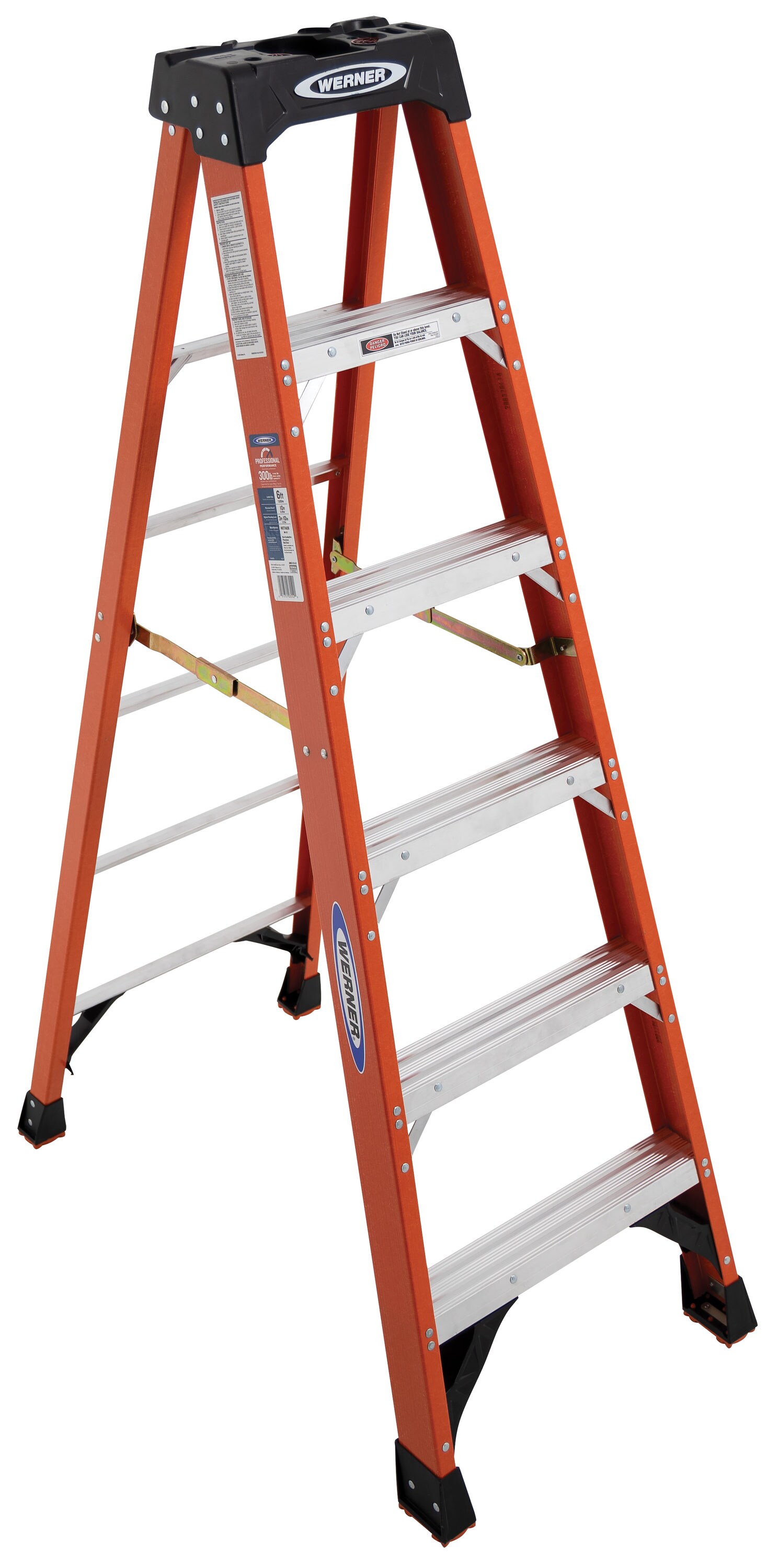 Louisville Ladder W-3217-06 6ft Fiberglass Step Ladder for sale online