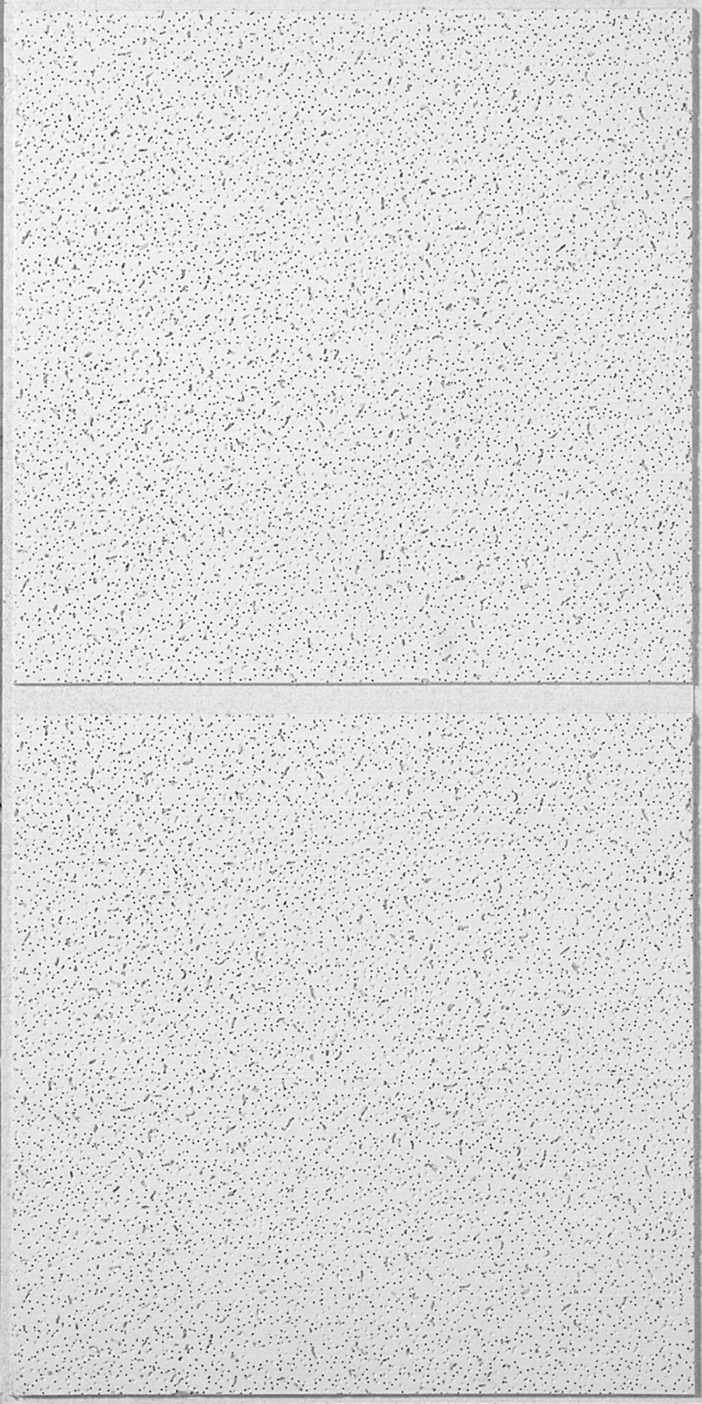 USG  Regular Fissured Ceiling tile spline type Auratone SESK Edge 
