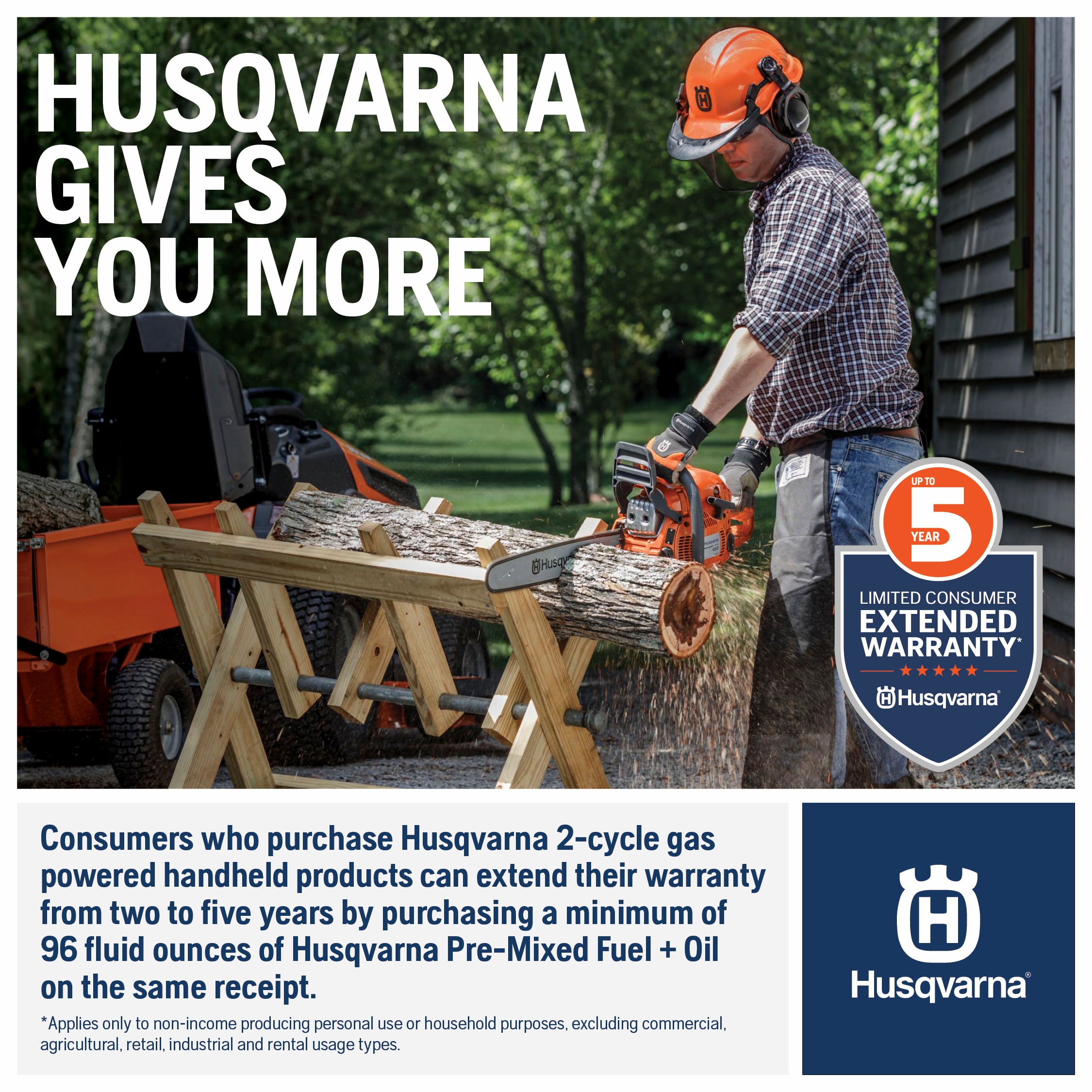 Forester Brand Replacement Fuel/Oil Caps For Husqvarna Chainsaws 