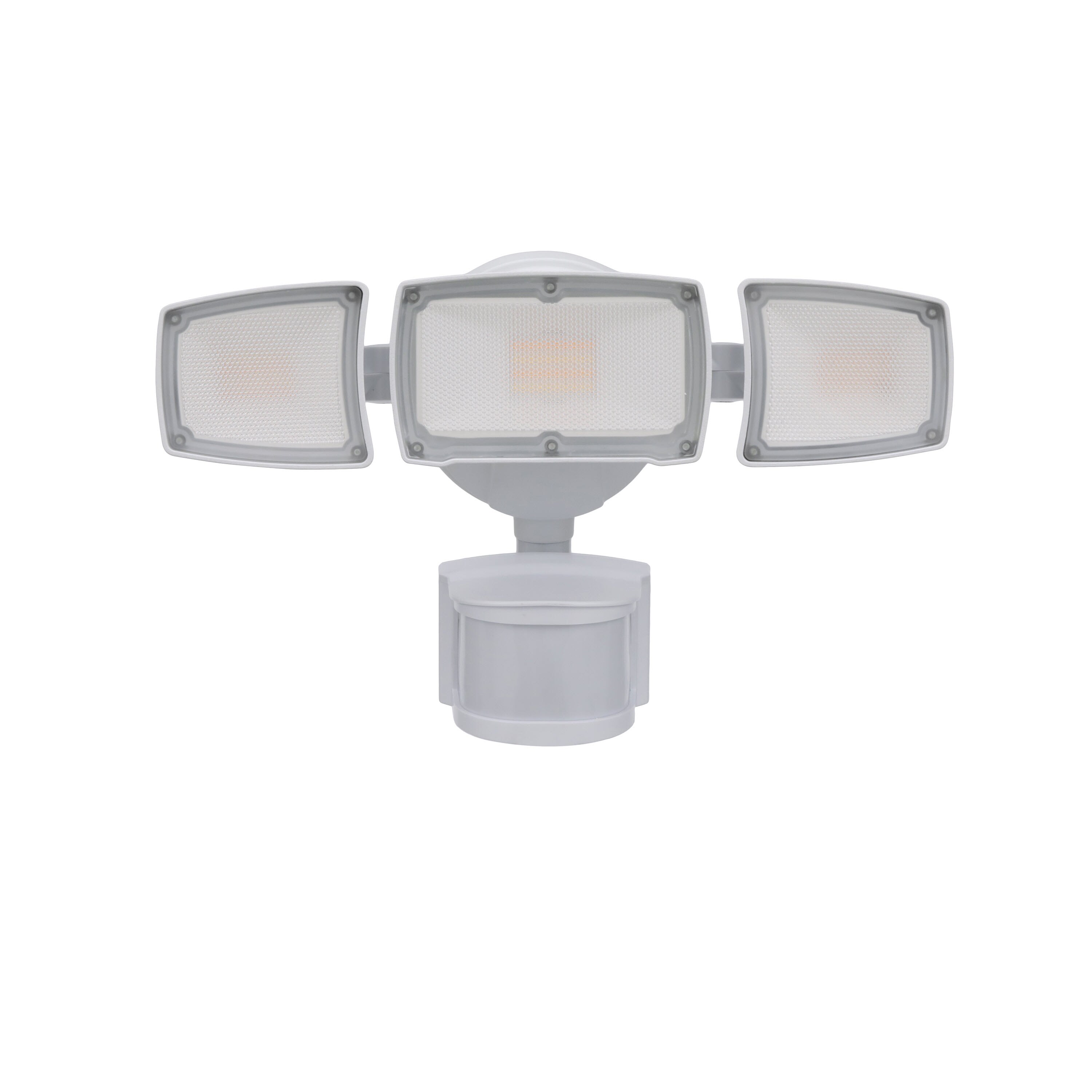 Weatherproof & Waterproof. Adjustable light on timer from 5 Seconds to 12 Minutes 2 x Outdoor PIR Security Lights Floodlamp Silver Floodlight with PIR Motion Detector Sensor Movement activated
