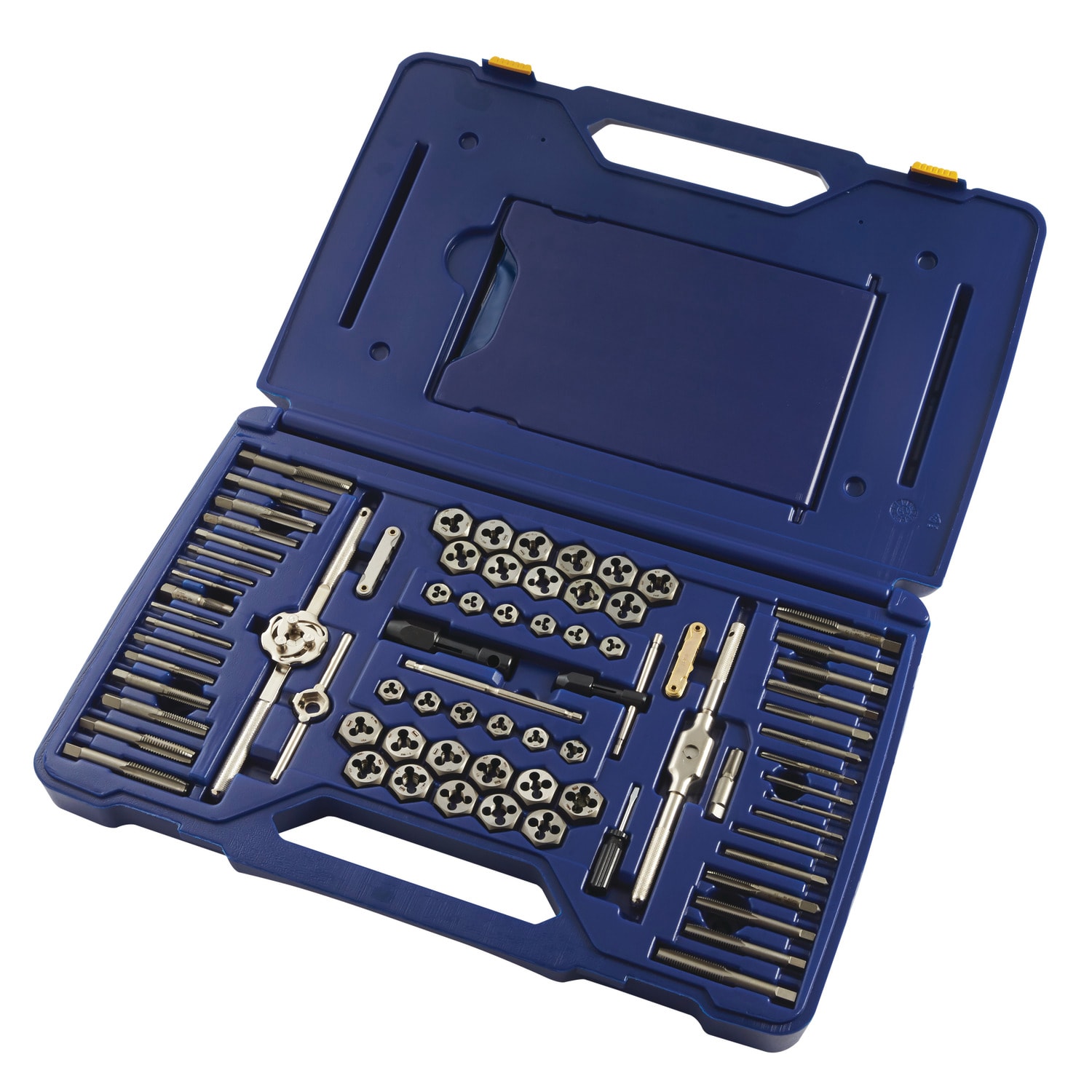 Include Both SAE Inch and Metric 24313 9999 60-Piece Master Tap and Die Set 