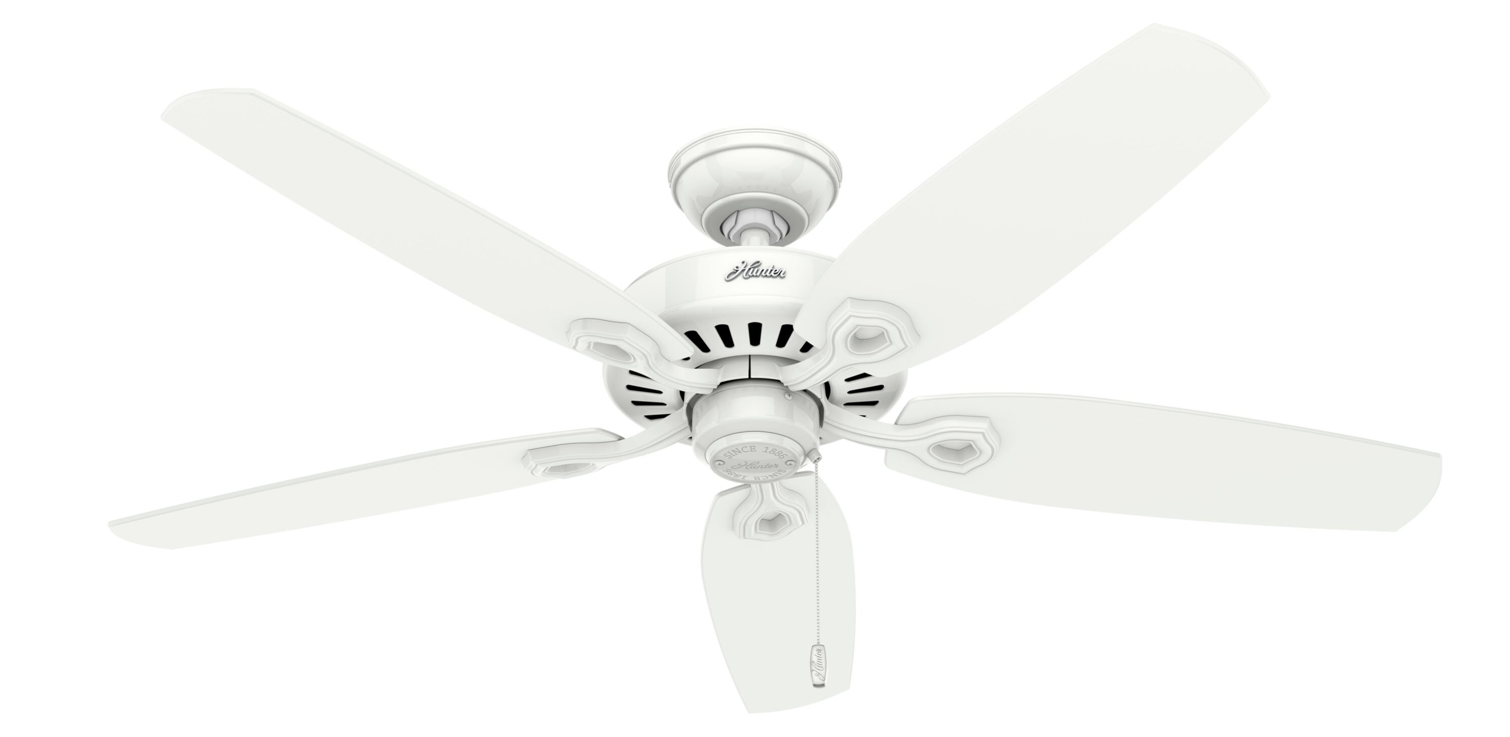 Hunter 52" Energy Star Ceiling Fan with Light Sonora French Vanilla 53173 