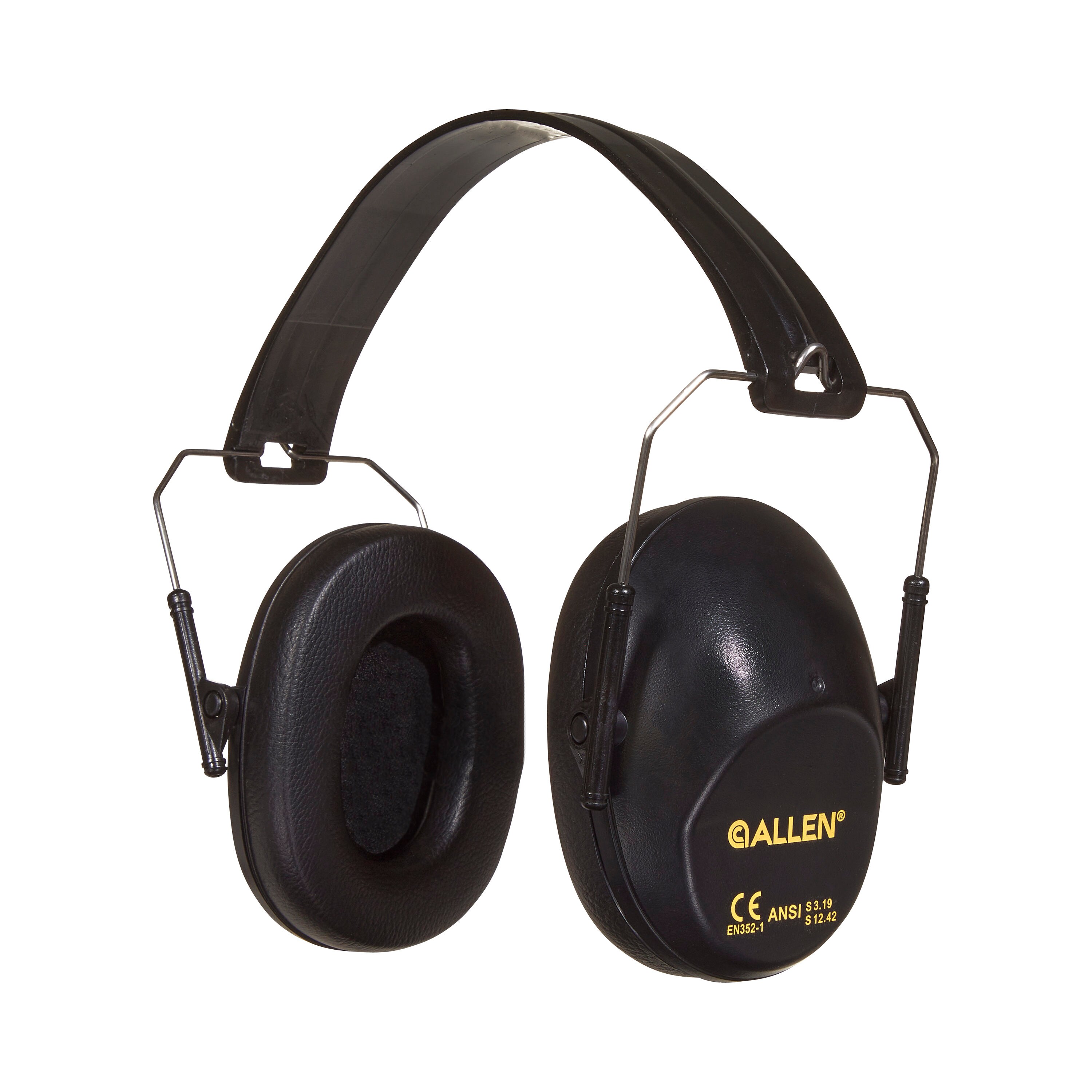 Allen Banded Folding Ear Plugs NRR 22 Decibels Green Accent Color  #2296 