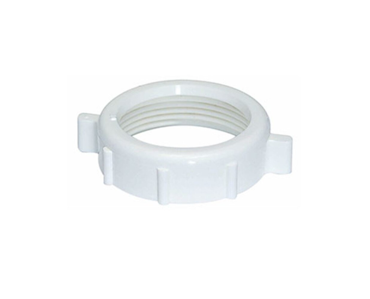 1-1/2 in Size Plumb Pak PP20955 Slip Joint Nut White PVC 