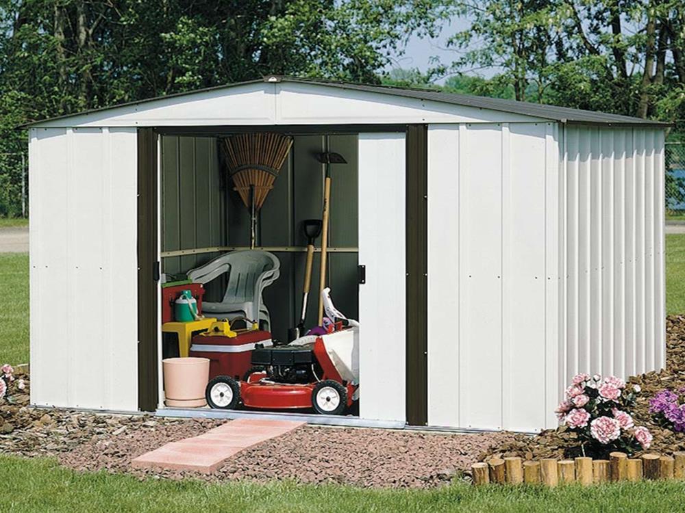 Arrow Sos Arrow 10x8 Newburgh Shed In The Metal Storage Sheds Department At 8453