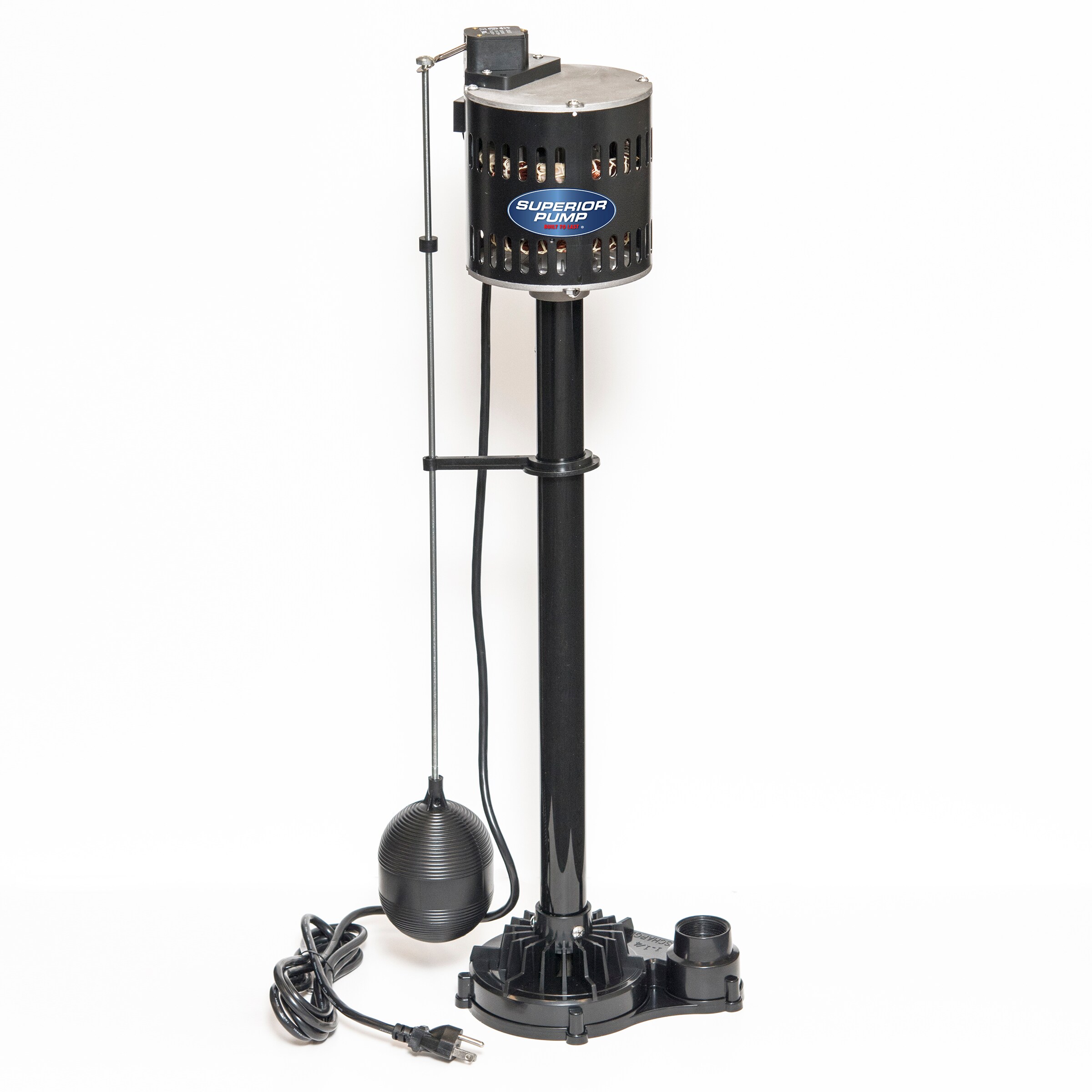 Sump Pump Pedestal Adjustable Steel Durable Water Proof Clog Resistant Black 1pc