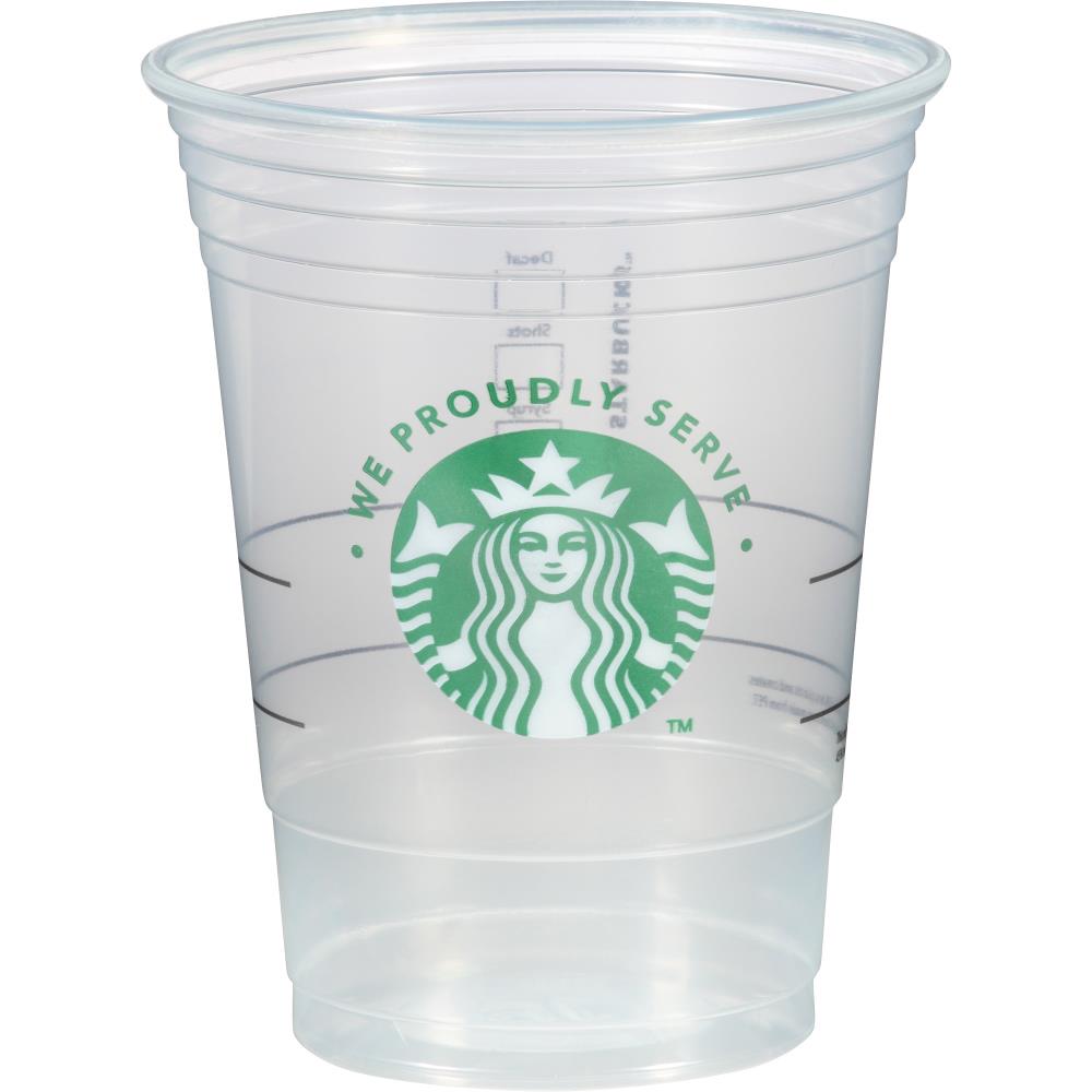 Starbucks Clear Disposable Plastic Cold Beverage Cups 16 Ounce 150 Cups Total