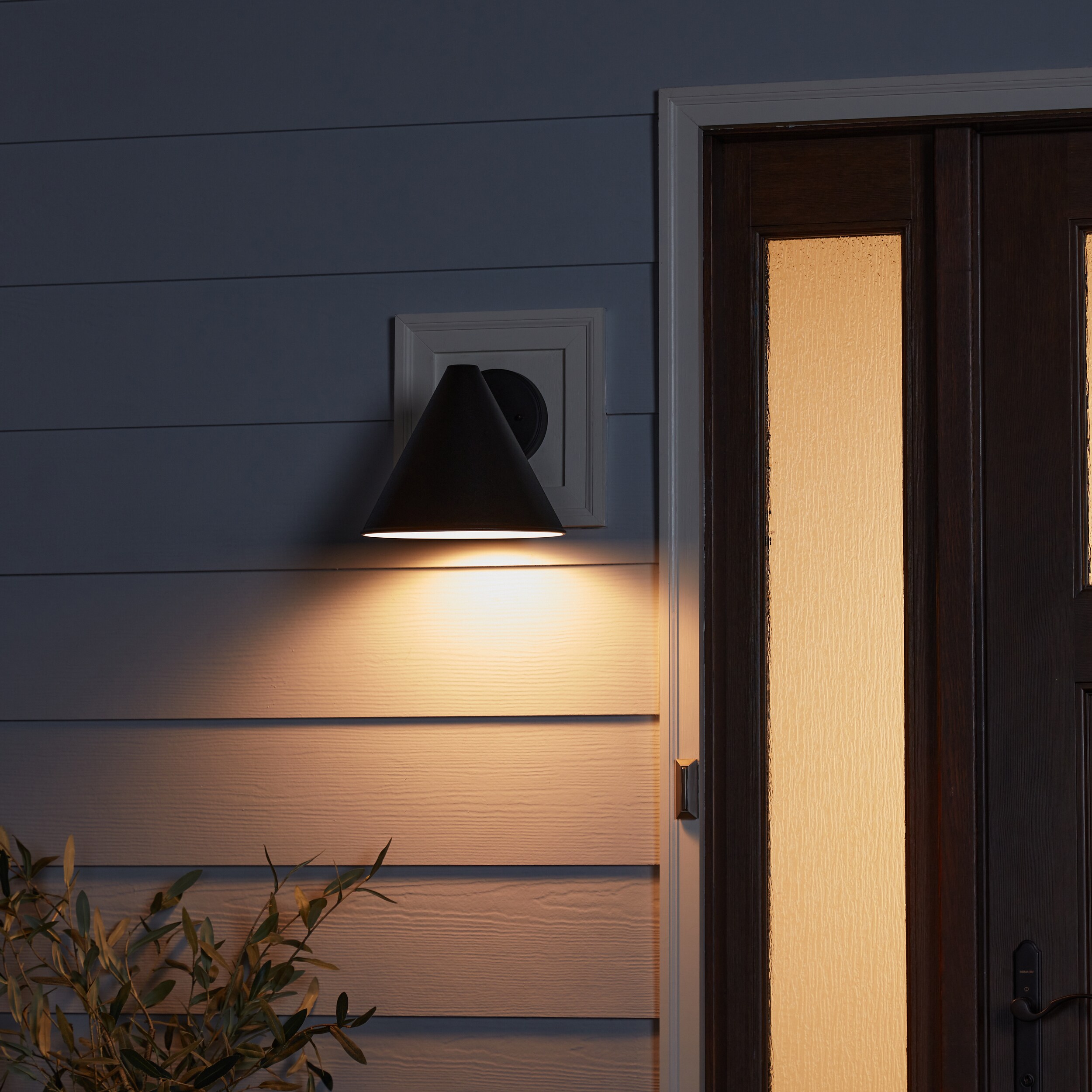 Sea Gull Lighting 8538501-12 Crittenden One Outdoor Wall Lantern Outside Ligh... 