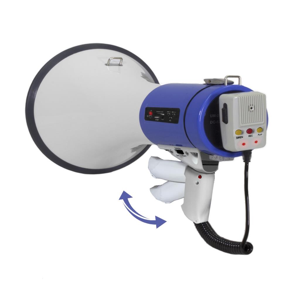 Technical Pro Megaphone with Siren Sports Alerts Warnings 