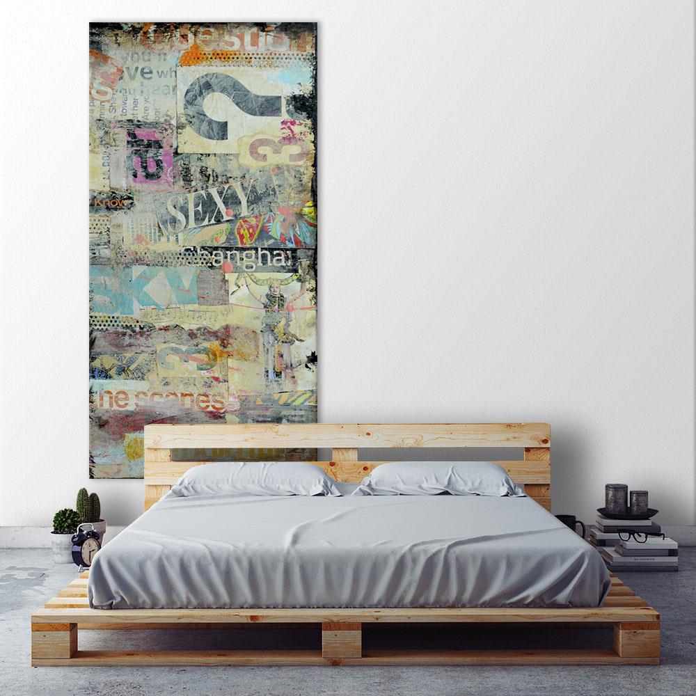 GIANT ART "In the Mix II" Fine Art Giant Canvas Print in the Wall Art