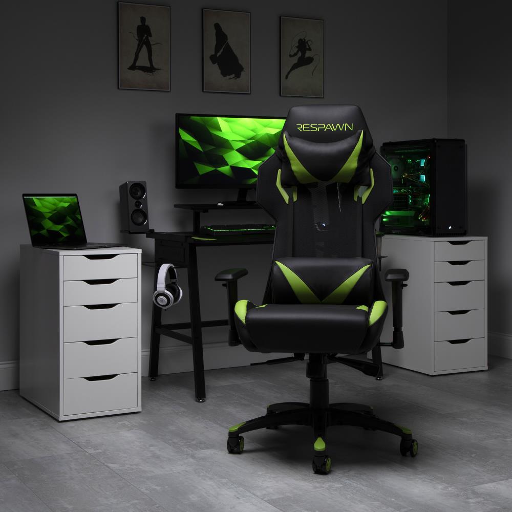 RSP-205 Red Details about   RESPAWN-205 Racing Style Mesh Back Gaming Chair 