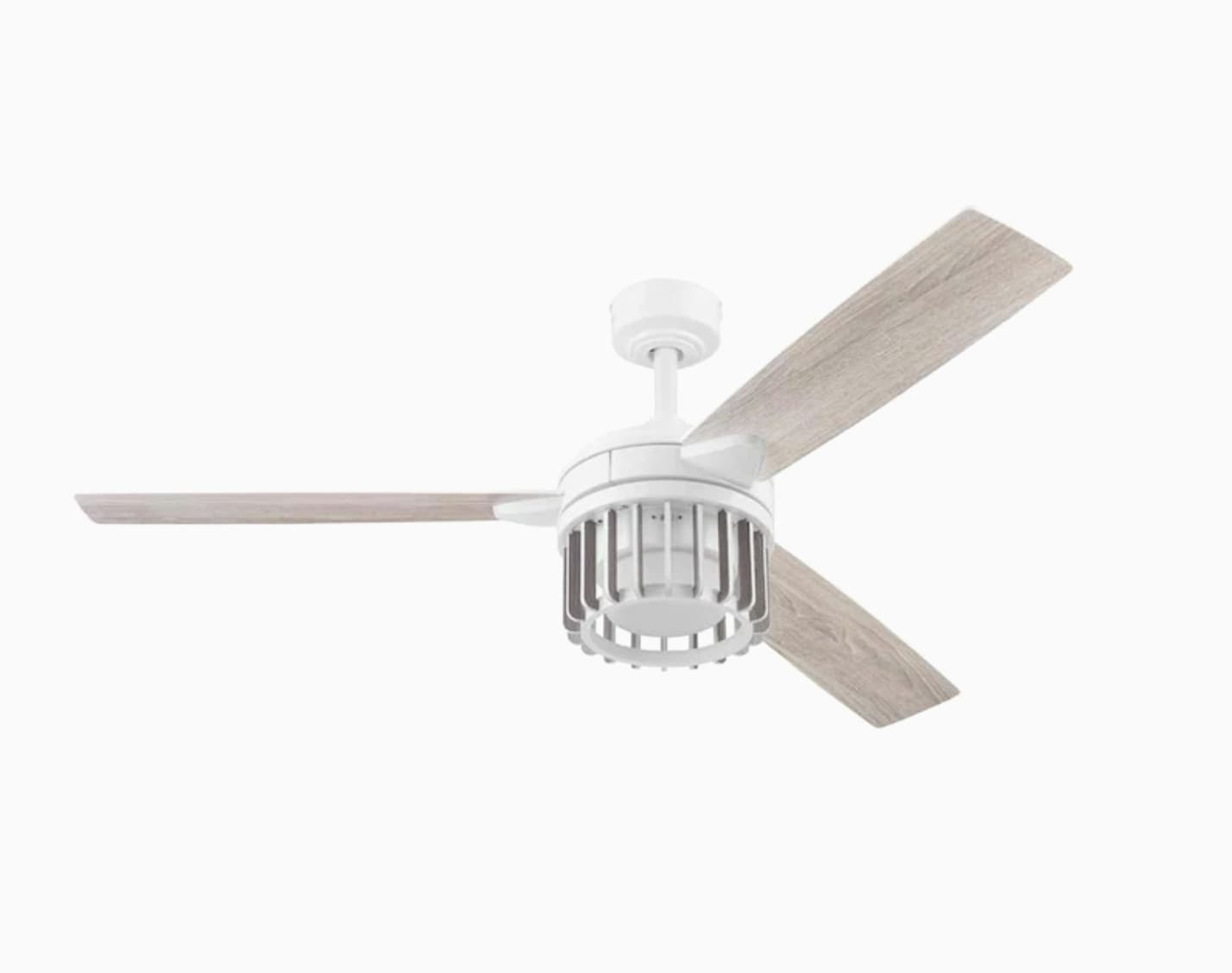 Hunter  52" Ronan Fresh White Ceiling Fan with Light with Handheld Remote 