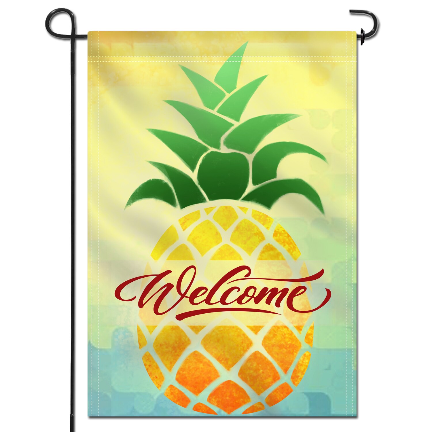 12" Home Indoor Outdoor Patio Garden Wall Decor Pineapple Weather Thermometer 