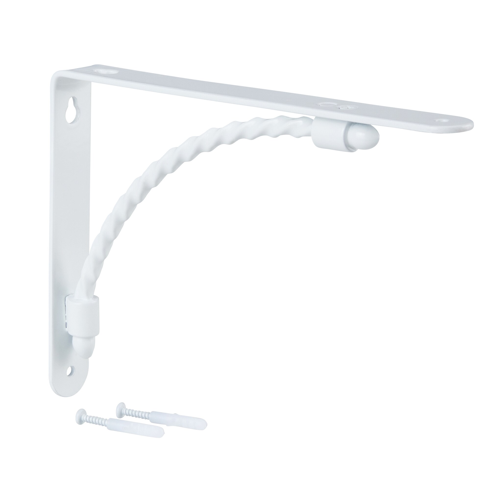 Style Selections 906 In White Shelf Bracket In The Shelving Brackets