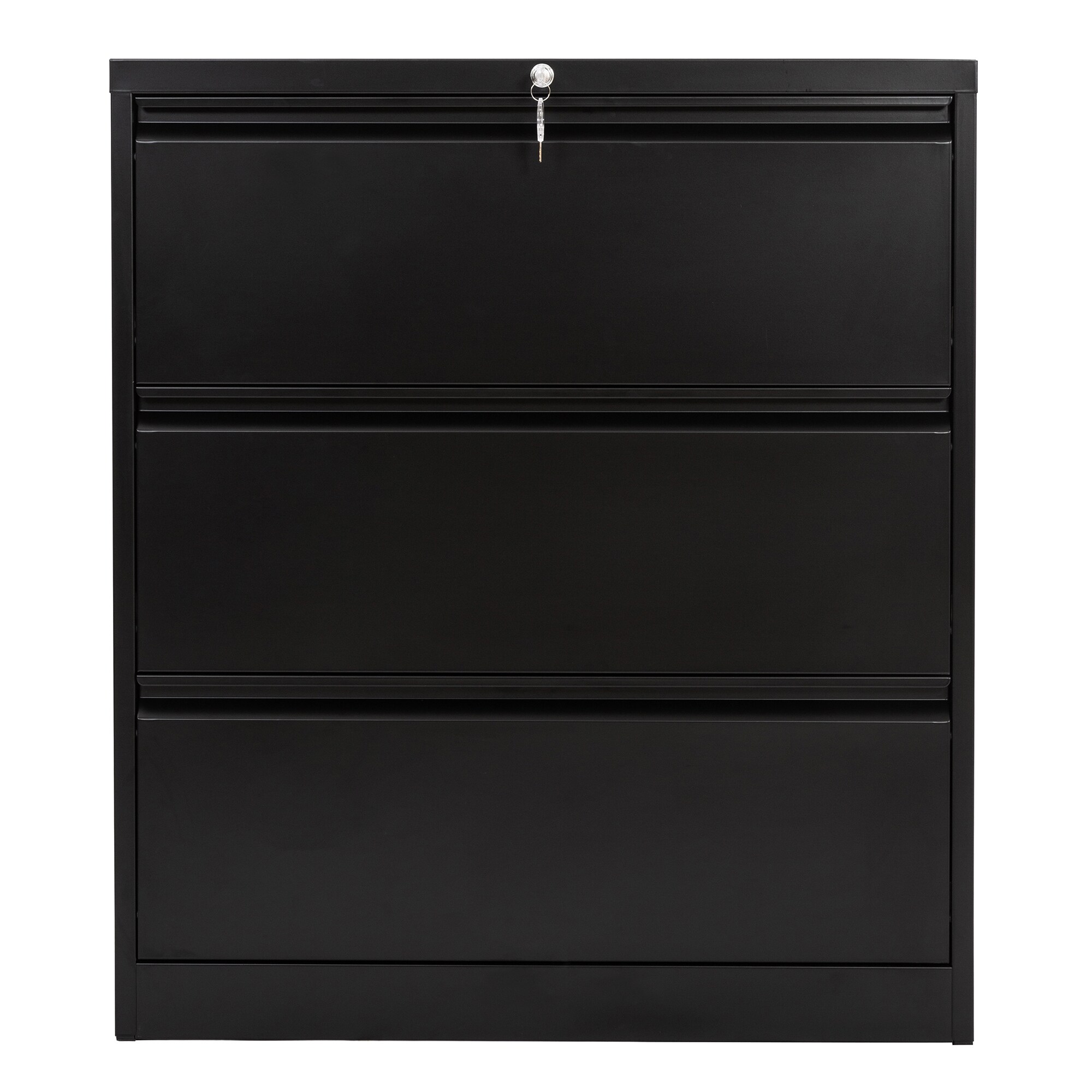 40.15 H x 35.43 W x 18.11 D SUXXAN Lateral Filing Cabinet,Metal Filing Cabinet with 3 Drawer,Locking Home Office Steel Files Cabinet with Letter/Legal Size,Anti-tilt Structure,Assembly Required 