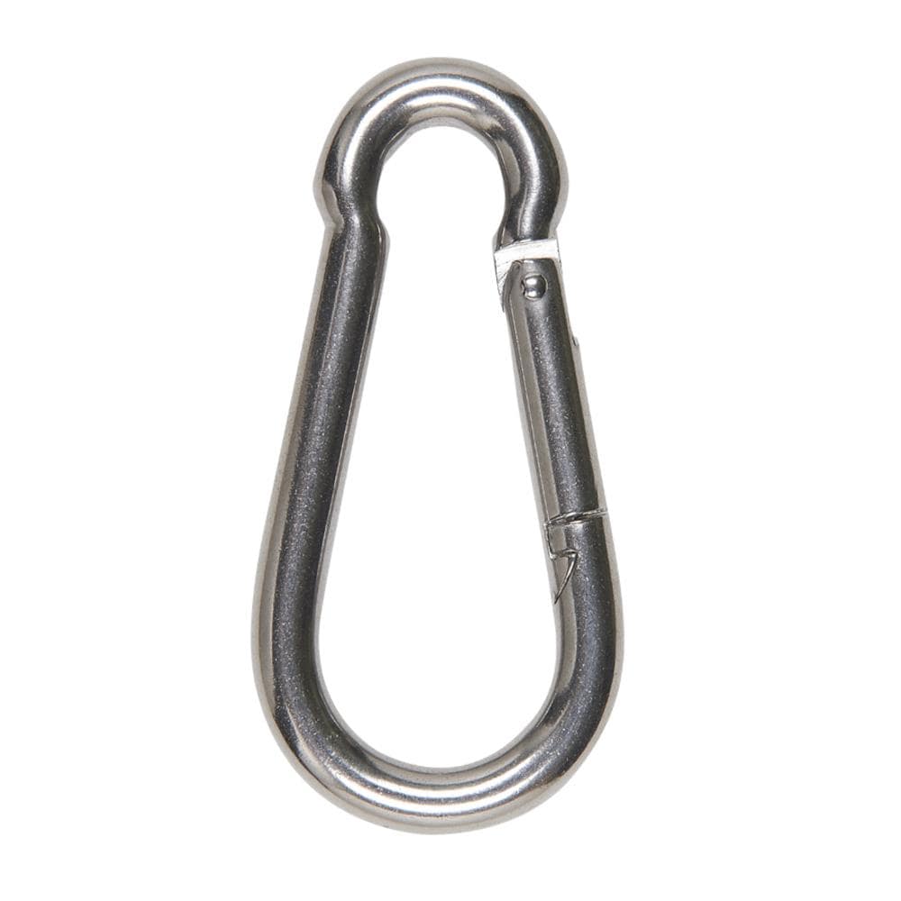 3-1/8" Boat Clip Stainless Steel Safety Spring Hook Carabiner 