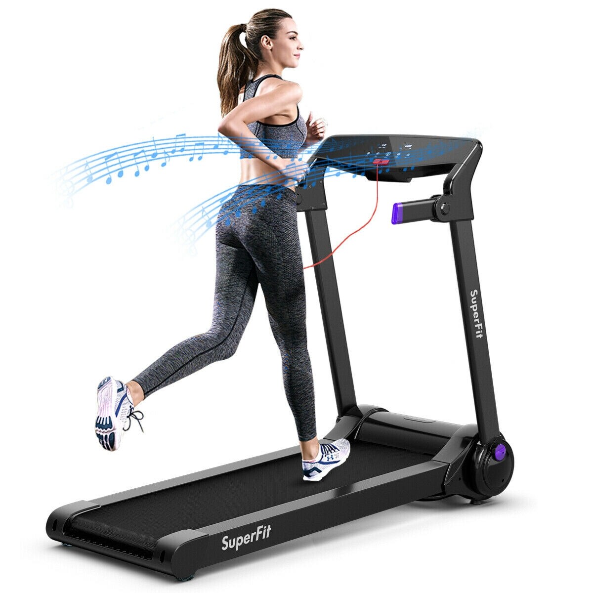 Rehabilitation Running Machine Folding Treadmill 
