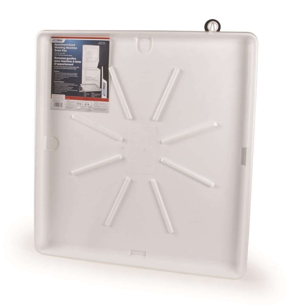 CAMCO Plastic Washing Machine Drain Pan (White) in the Washer Parts  department at Lowes.com