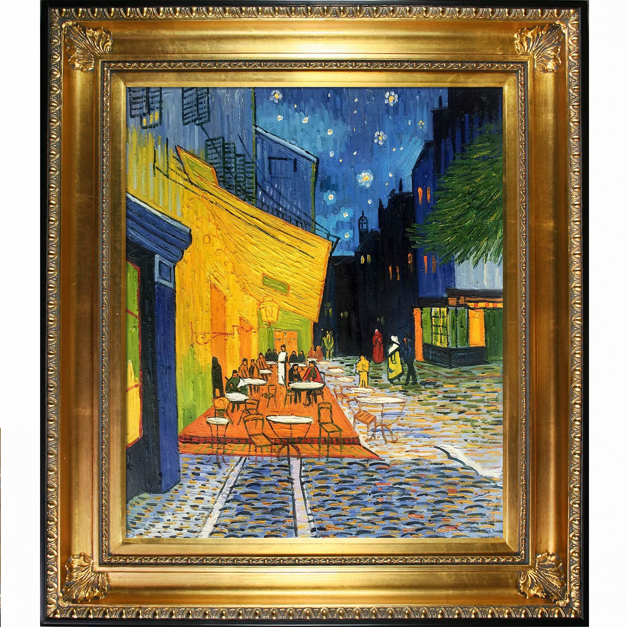 Van Gogh Canvas Print Rectangle Portrait Fine Art The Cafe Terrace 