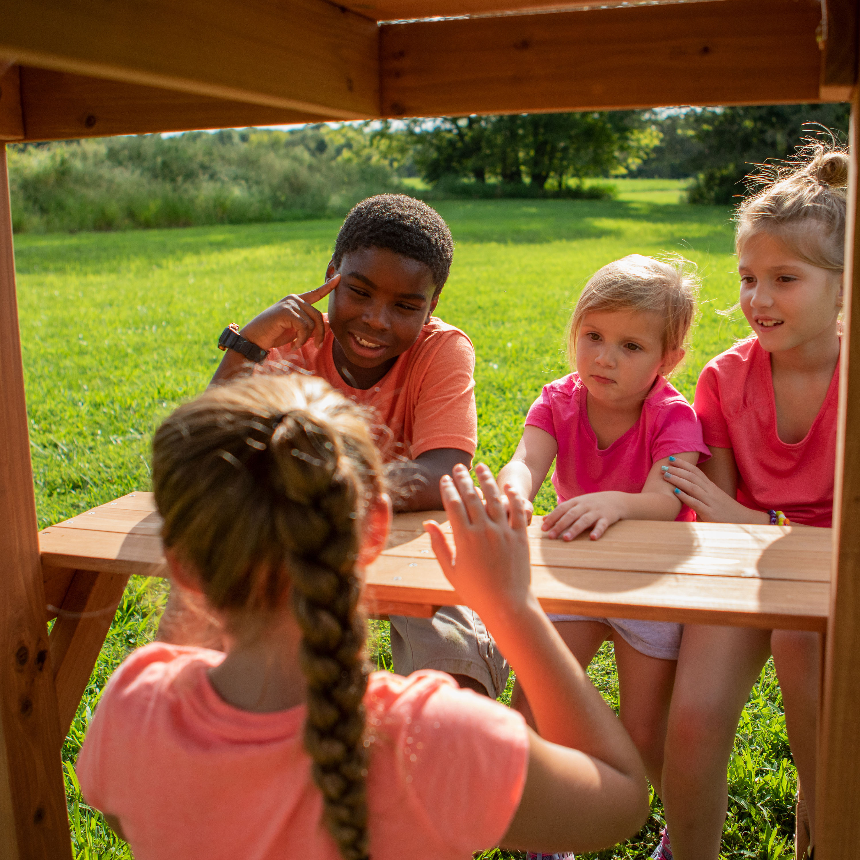 backyard discovery belmont swing set