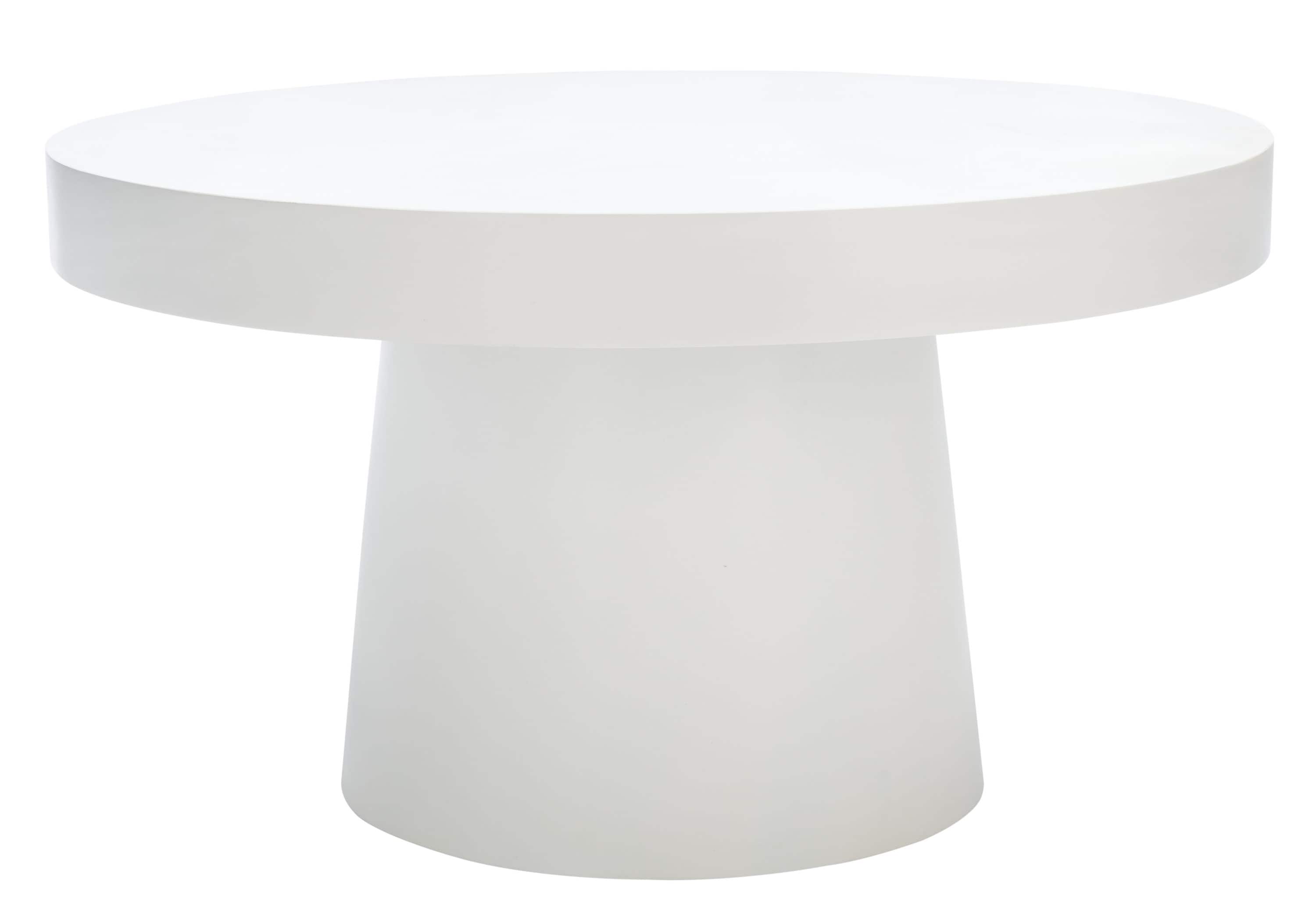 Petulance Baron bridge Safavieh Jaria White Modern Coffee Table in the Coffee Tables department at  Lowes.com