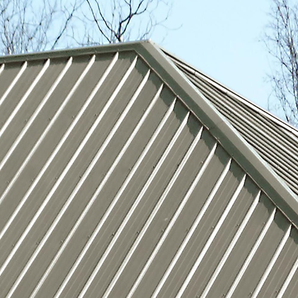 gray metal roofs