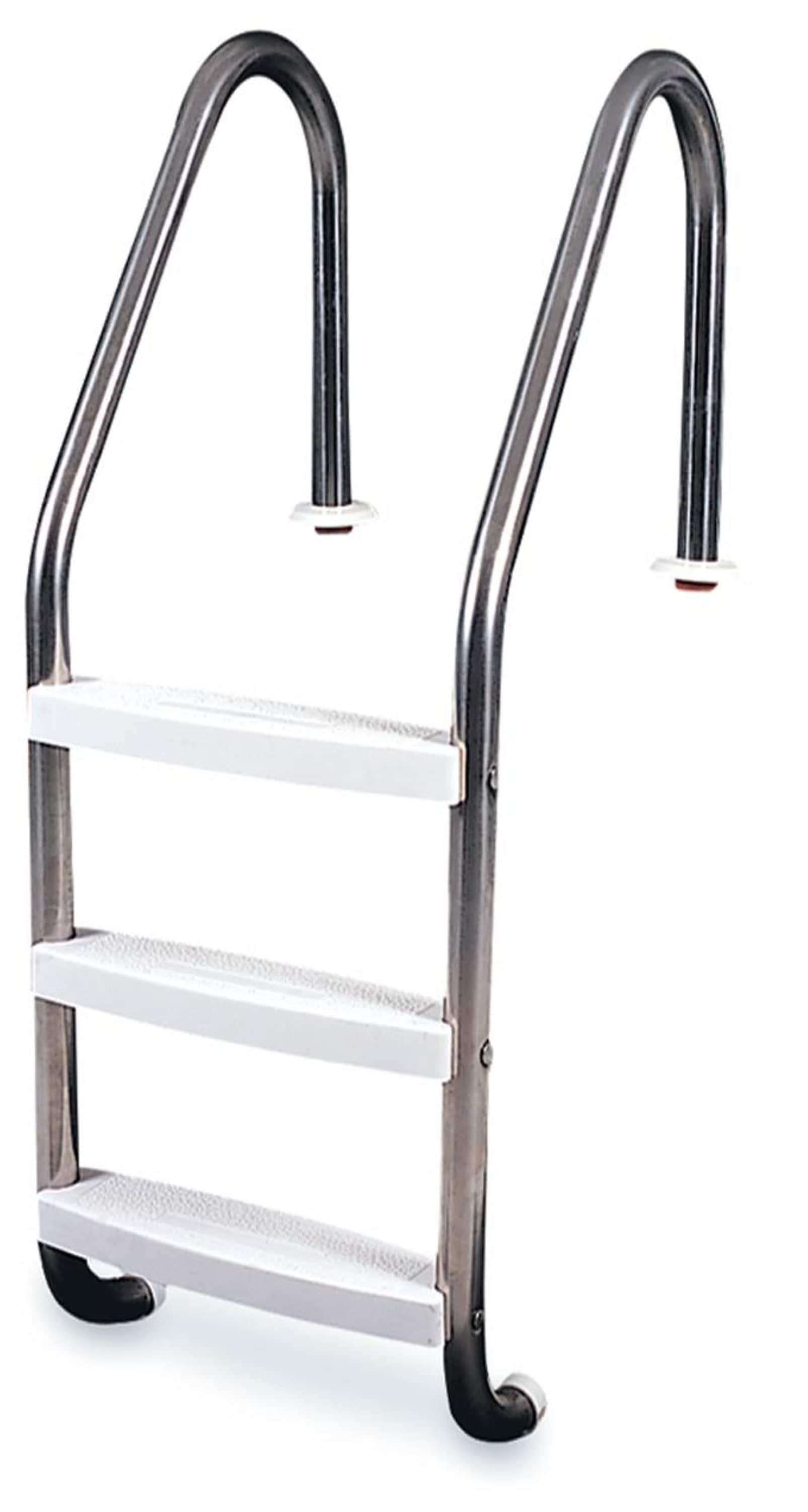 Swimline Stainless Steel In-Pool Deck Ladder For Aboveground Swiming Pool 87925