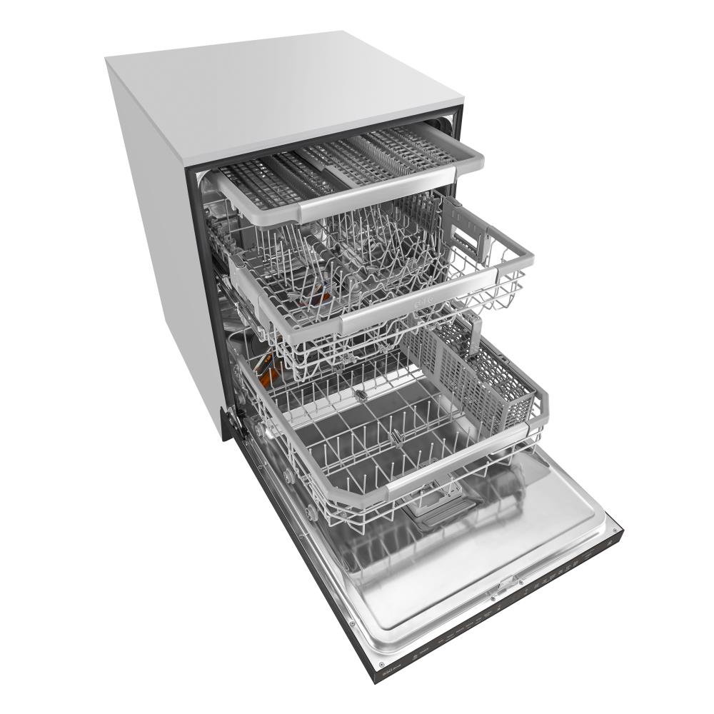 LG QuadWash 44Decibel Top Control 24in BuiltIn Dishwasher (Matte