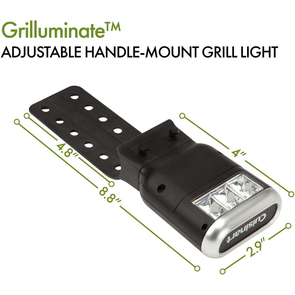 Cuisinart CGL-555 Mount Grill Light with Adjustable Handle